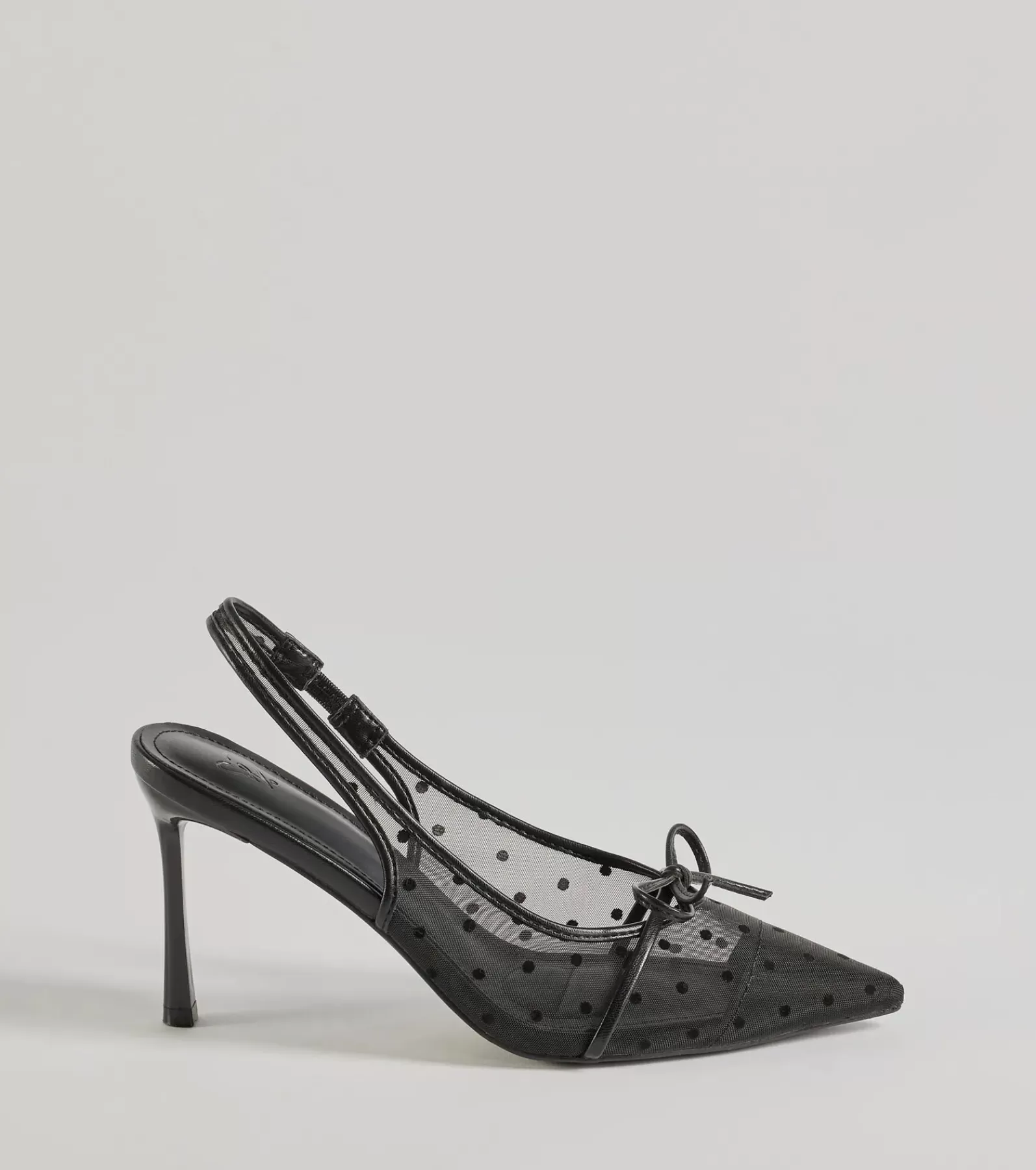 Windsor Stilettos | Heels*Adorably Chic Polka Dot Slingback Stiletto Heels