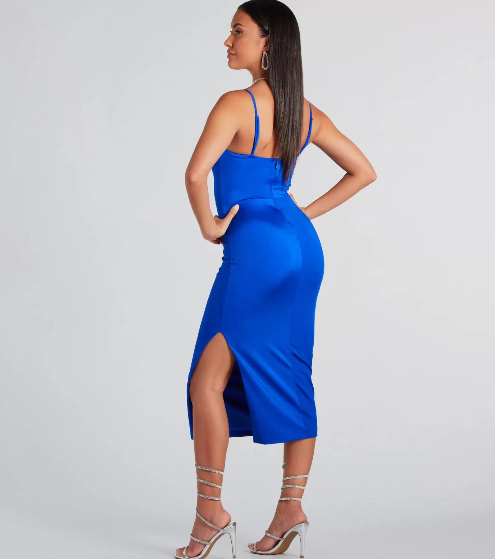 Windsor Midi Dresses*Alianna Formal Bustier Midi Dress