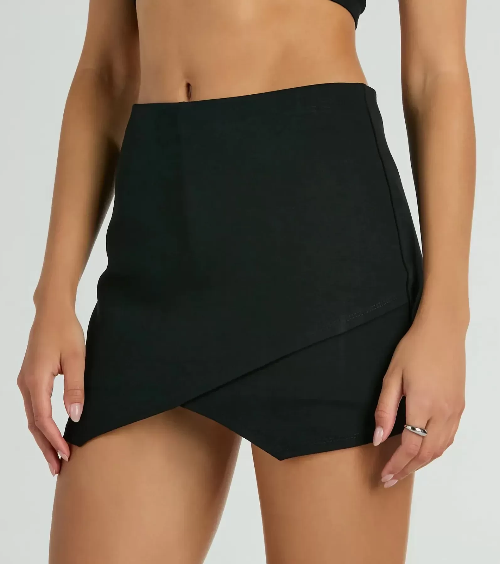 Windsor Black Skirts | Shorts*Always A Sensation High-Rise Ponte Skort