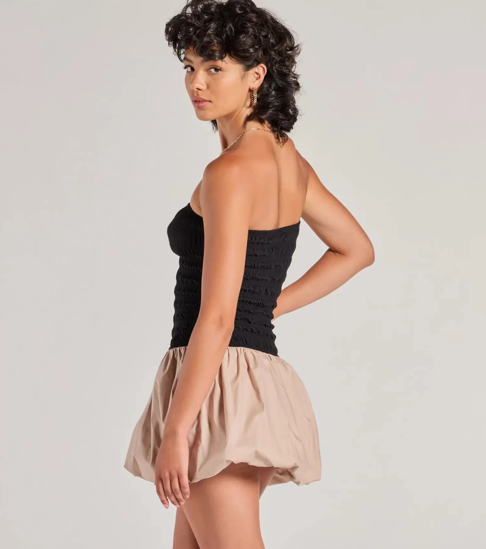 Windsor Sundresses | Casual Dresses*Always Yours Strapless Bubble Hem Mini Dress