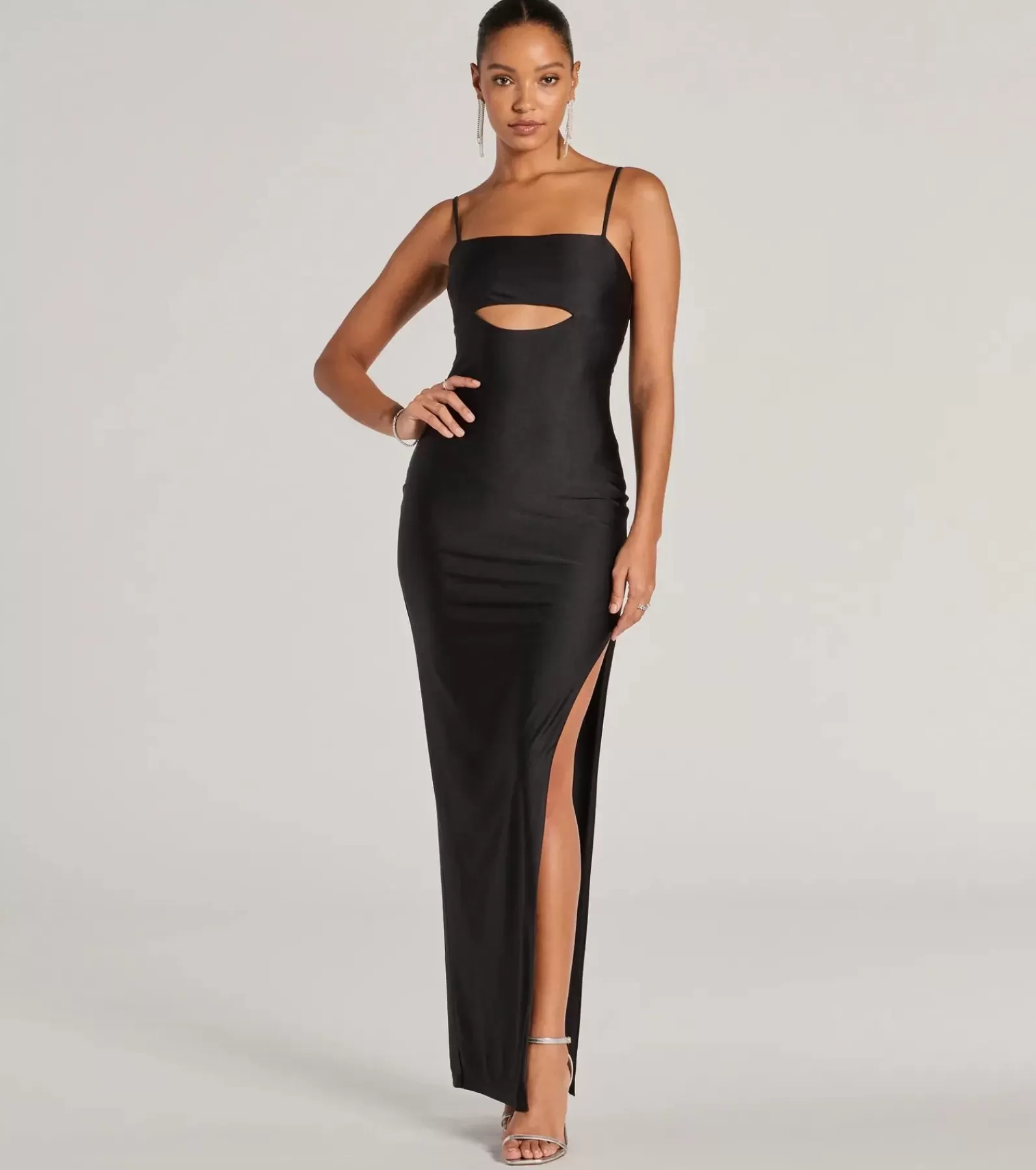 Windsor Maxi Dresses | Long Dresses*Arianna Sleeveless Cutout Long Slim Formal Dress