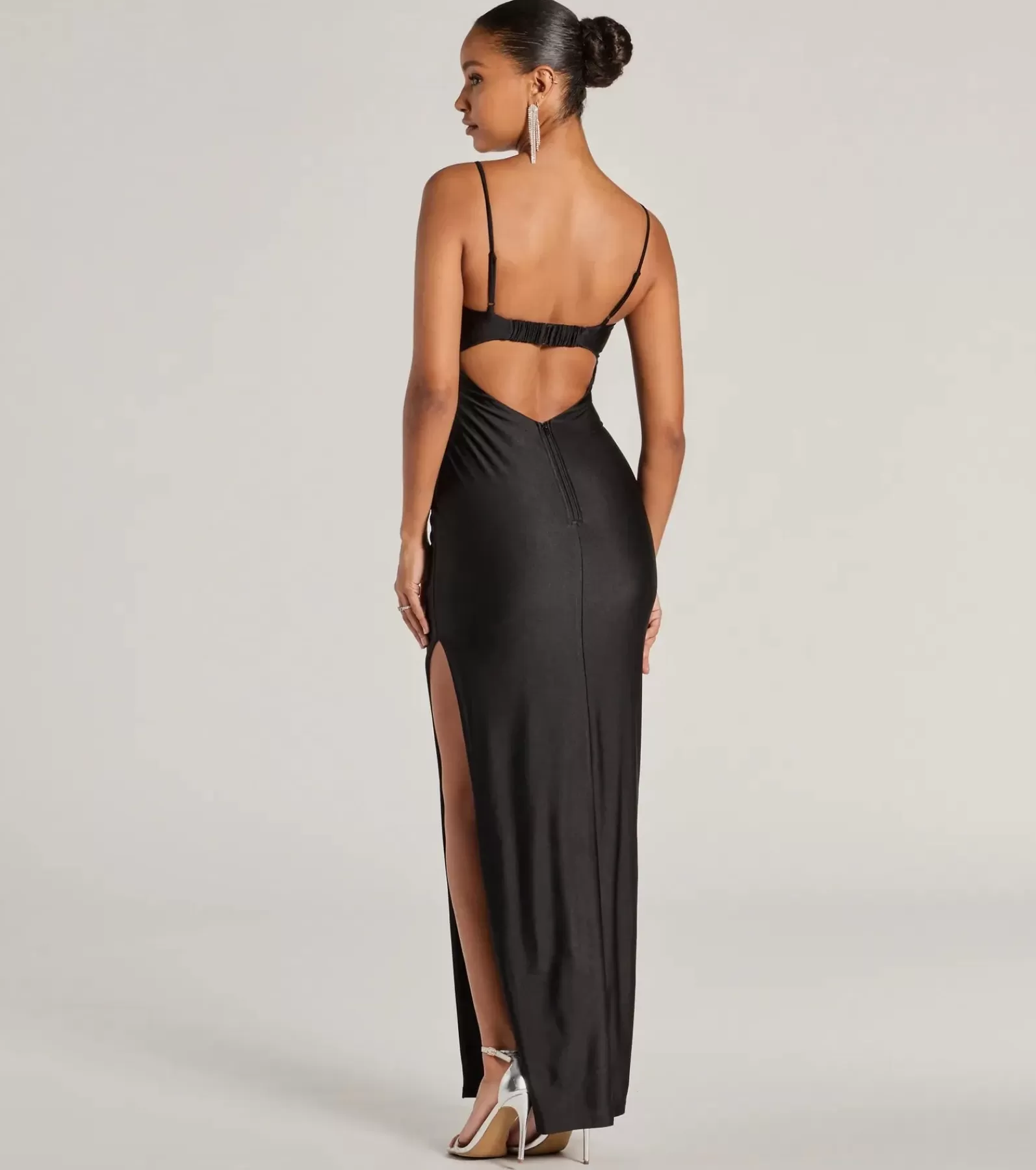 Windsor Maxi Dresses | Long Dresses*Arianna Sleeveless Cutout Long Slim Formal Dress