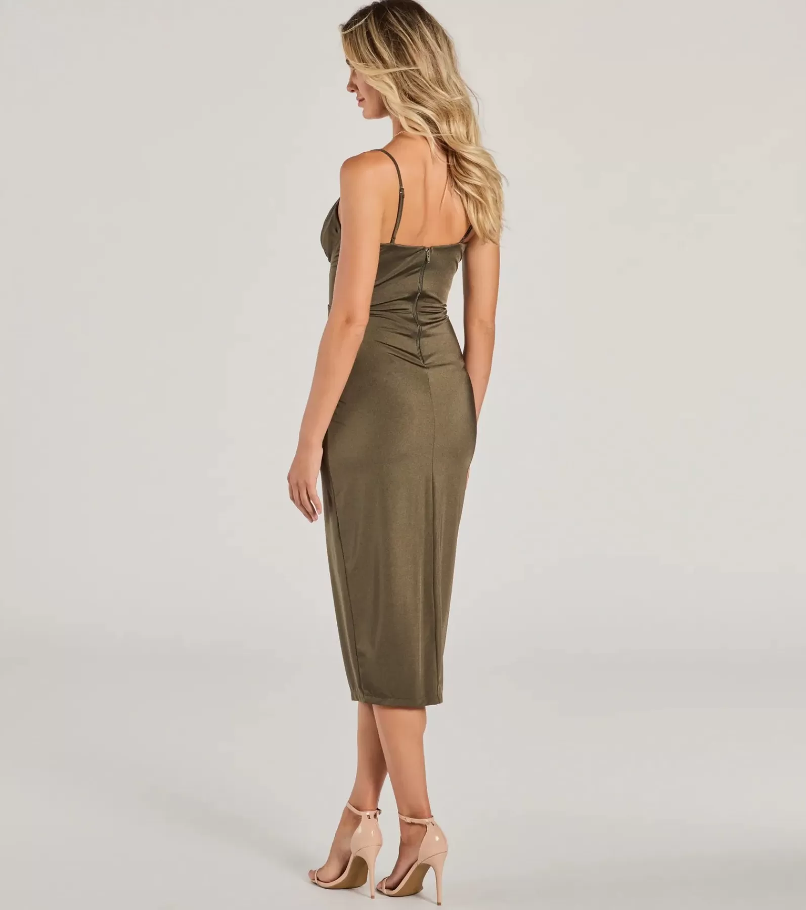 Windsor Midi Dresses | Corset Dresses*Aylin Formal Wrap Corset Midi Dress
