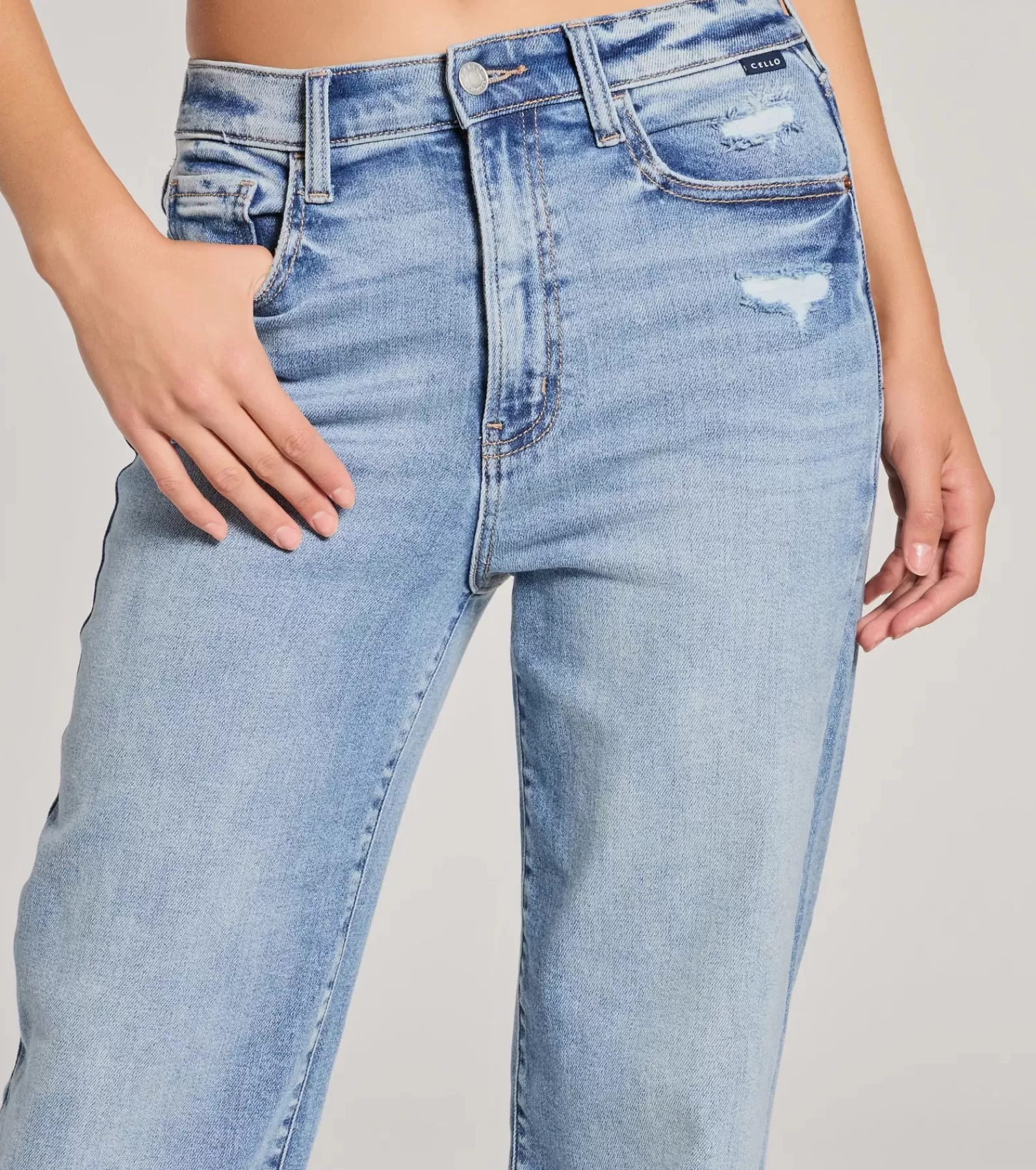 Windsor Pants | Jeans*Basic Vibes High-Rise Straight-Leg Denim Jeans