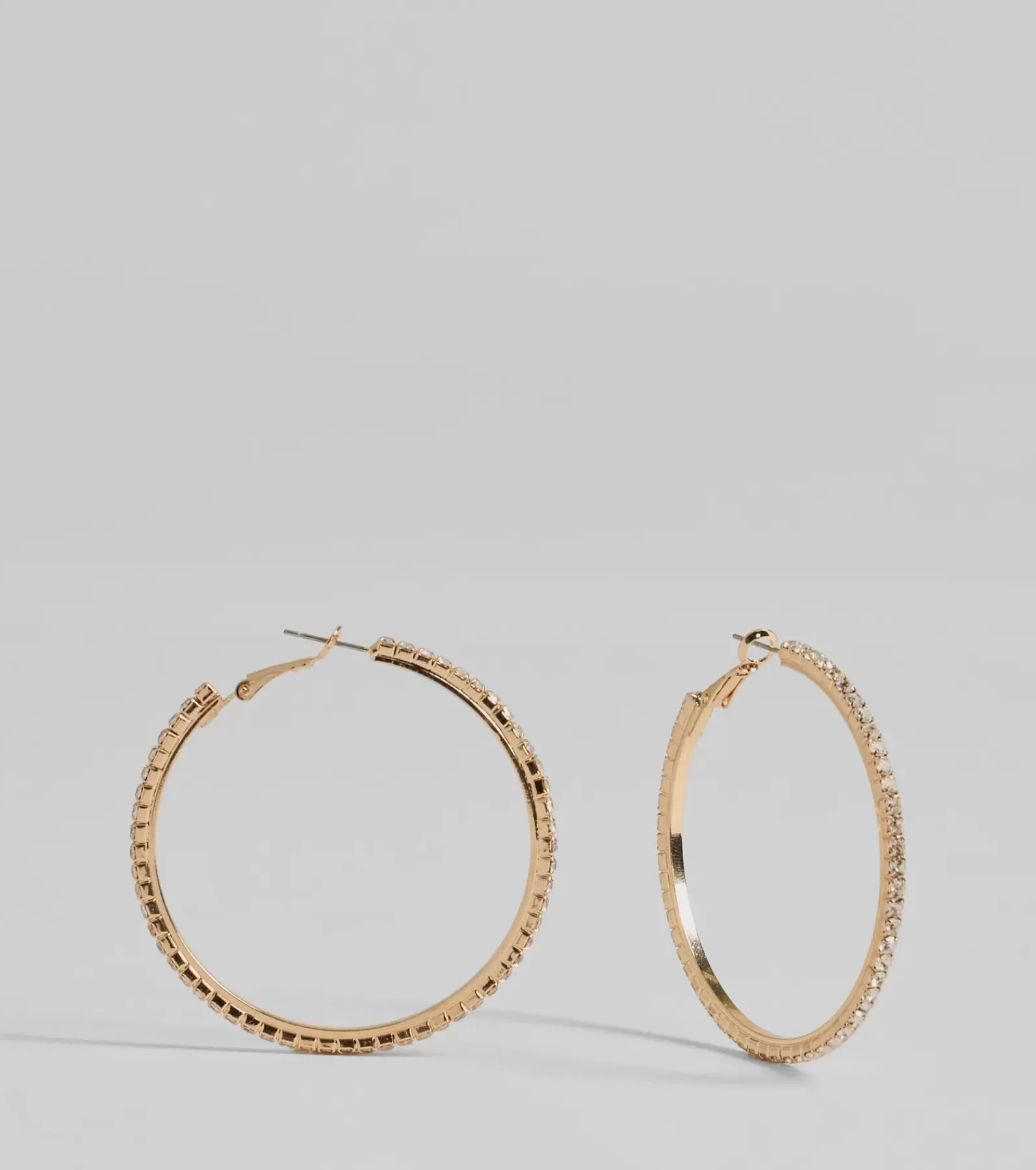 Windsor Earrings*Beautiful Sparkle Rhinestone Hoop Earrings