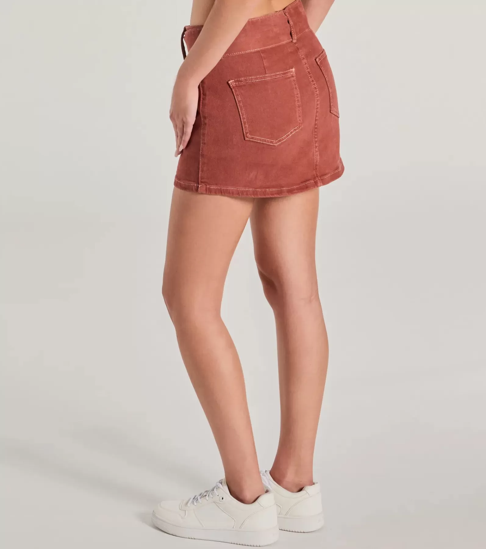 Windsor Jean Shorts | Shorts*Carefree Cool Mid Rise Belted Denim Skort