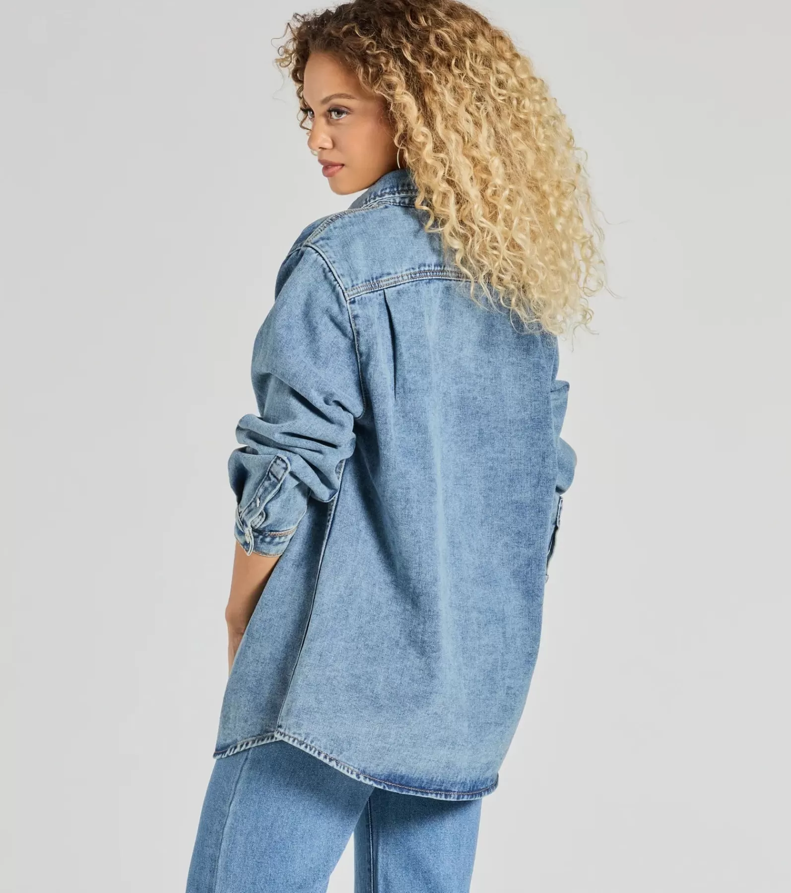 Windsor Shackets | Jean Jackets*Casual Fave Button-Down Shacket