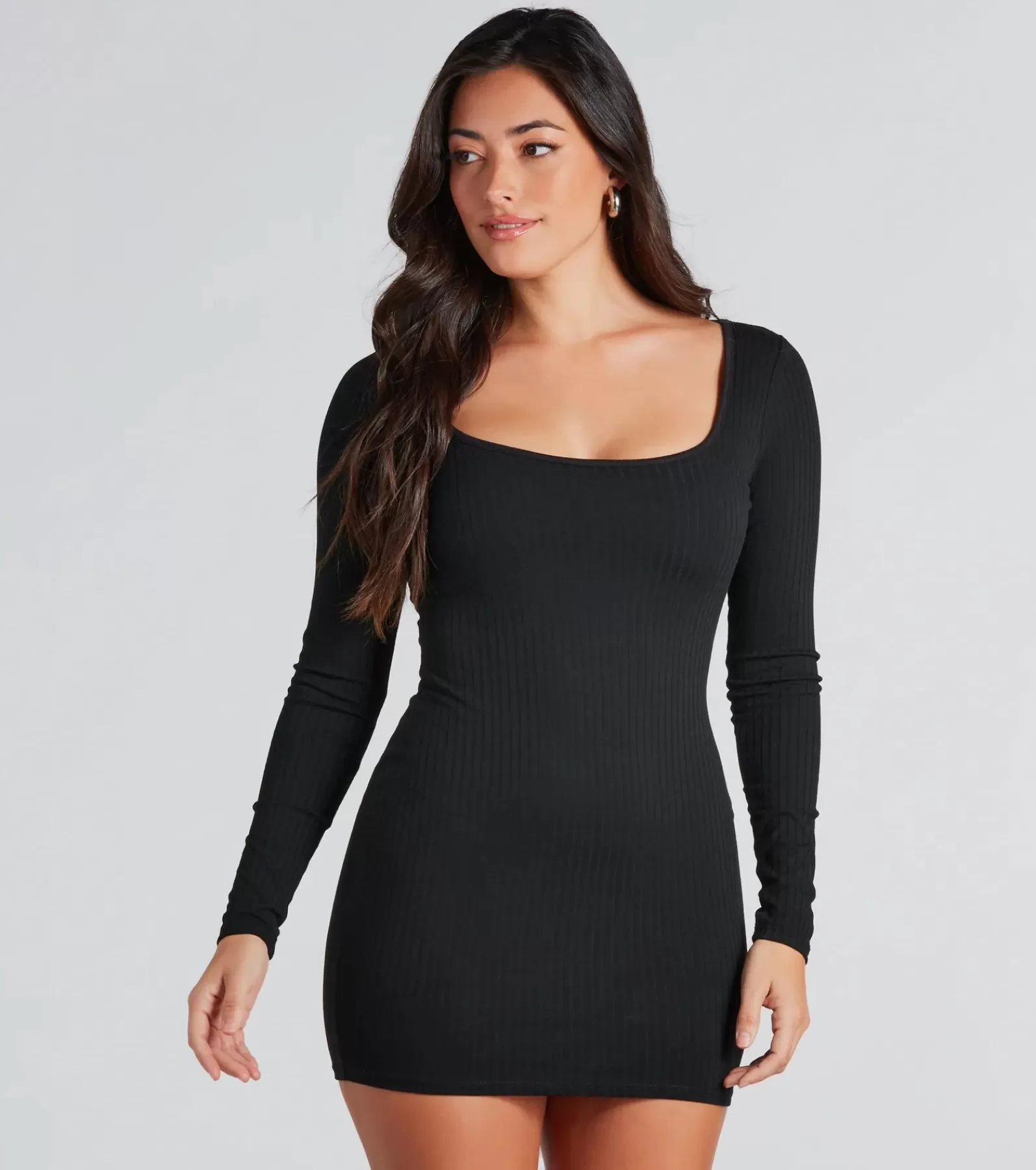 Windsor Short & Mini Dresses | Bodycon Dresses*Casual Muse Scoop Neck Mini Dress