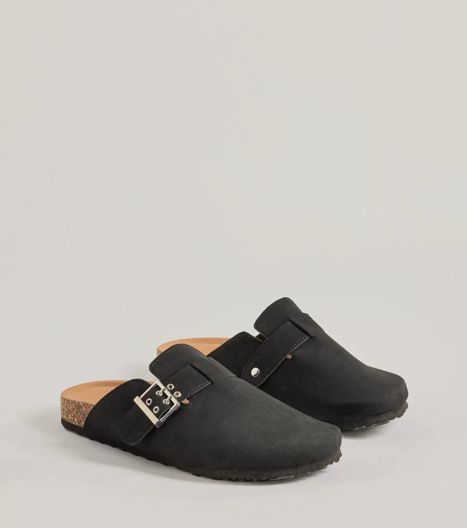 Windsor Flats & Sneakers*Casual Trend Faux Suede Slip-On Clogs