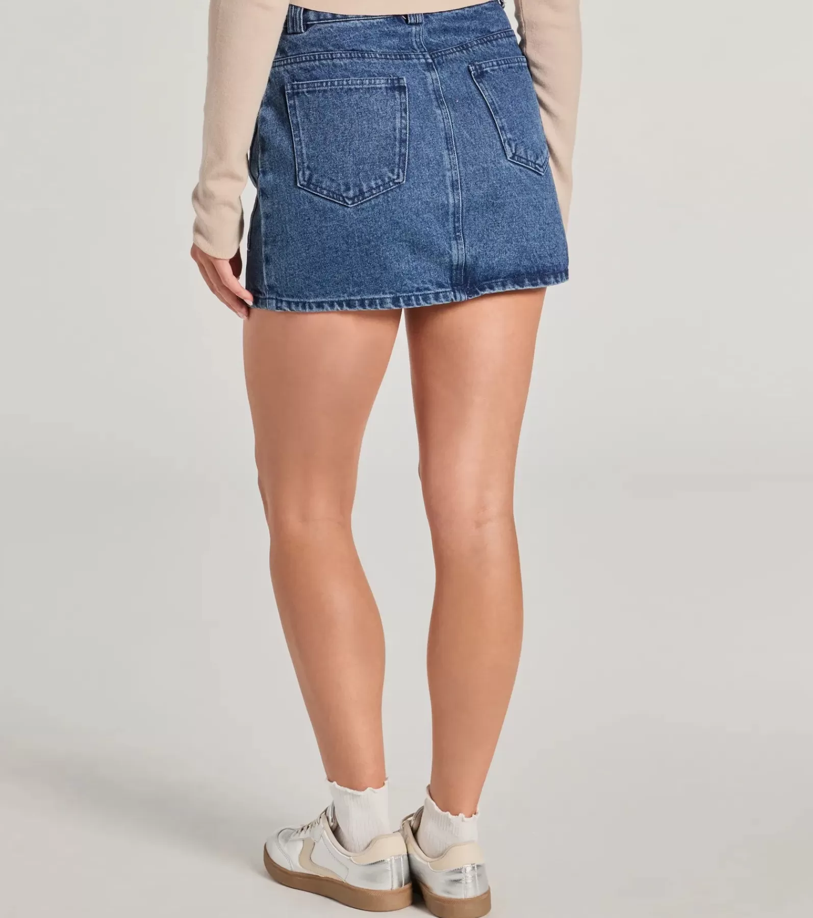 Windsor Jean Shorts | Shorts*Casual Vibes High Waist Denim Mini Skirt