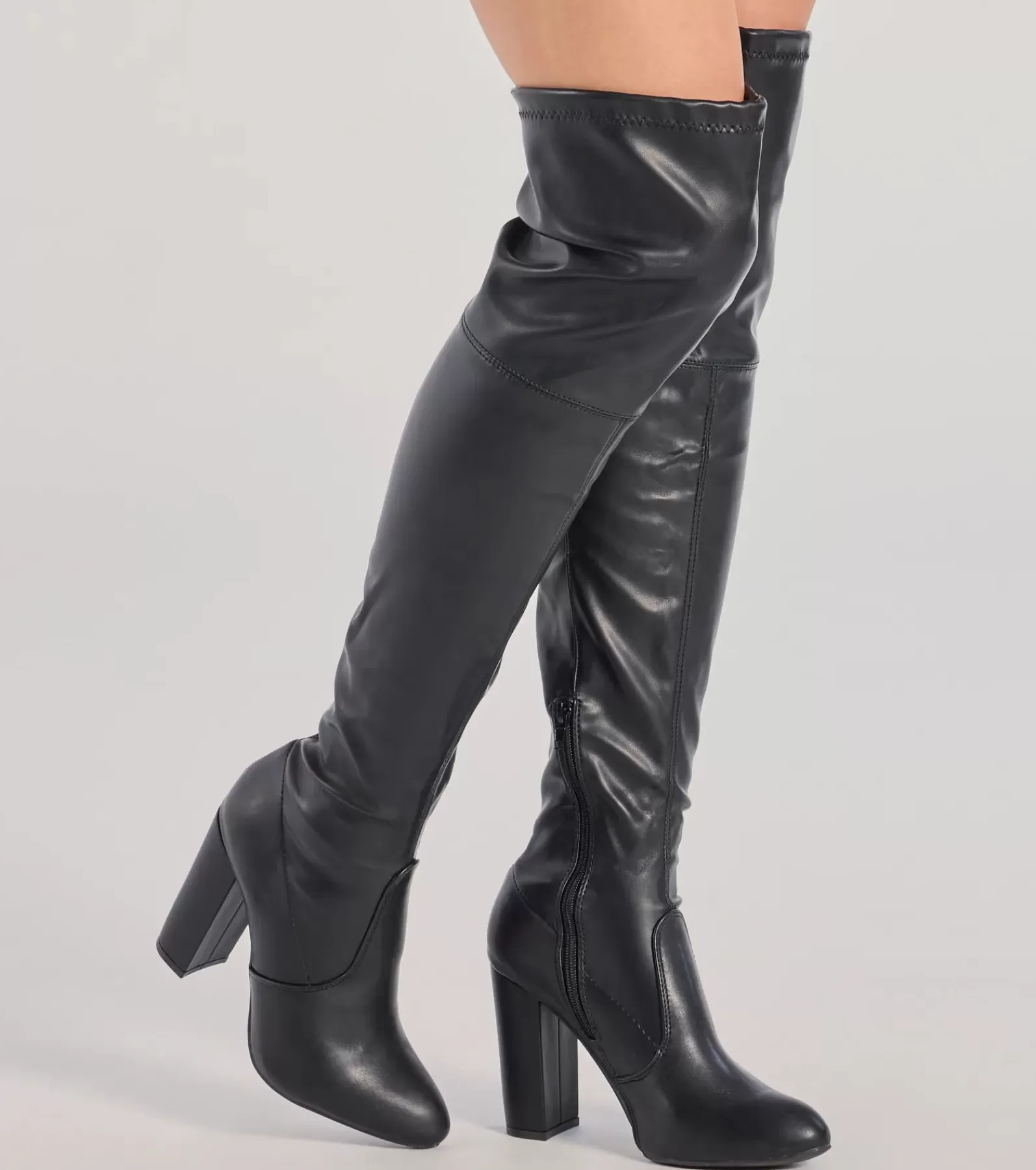 Windsor Knee High Boots | Boots & Booties*Chic Slay Over-The-Knee Block Heel Boots