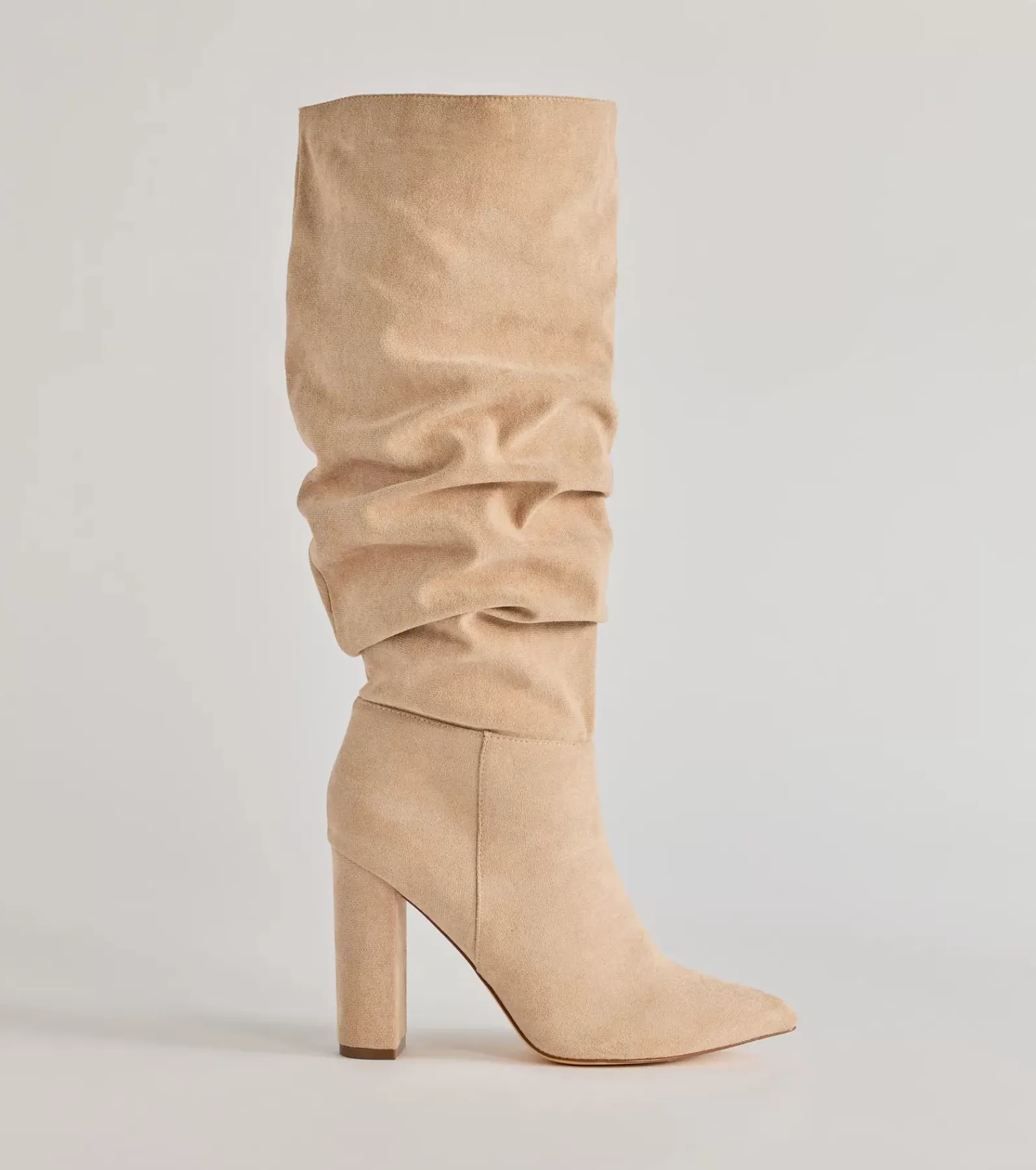 Windsor Knee High Boots | Boots & Booties*Chic Unleashed Under-The-Knee Scrunch Boots