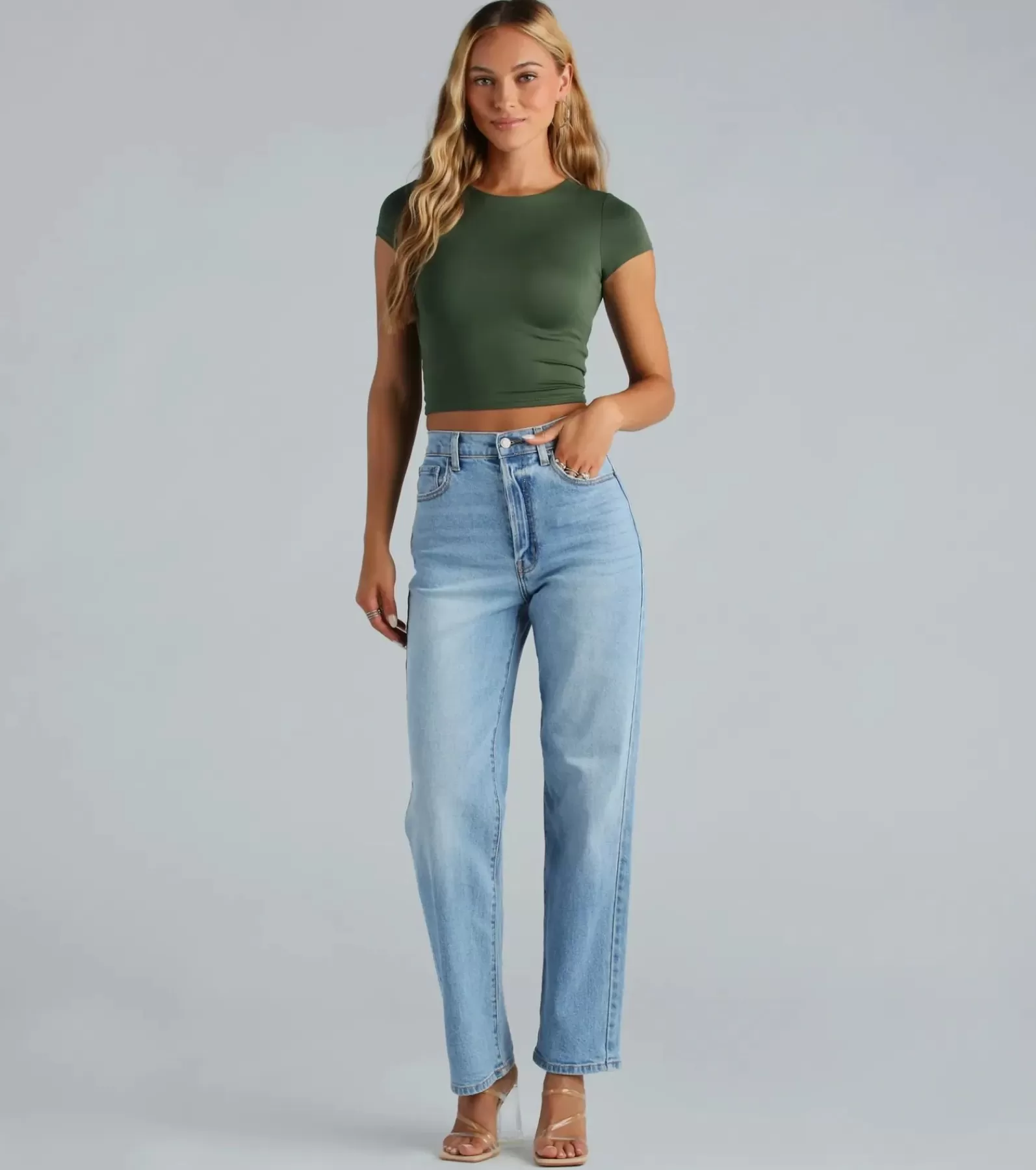 Windsor Pants | Jeans*Classic High-Rise Straight-Leg Boyfriend Jeans