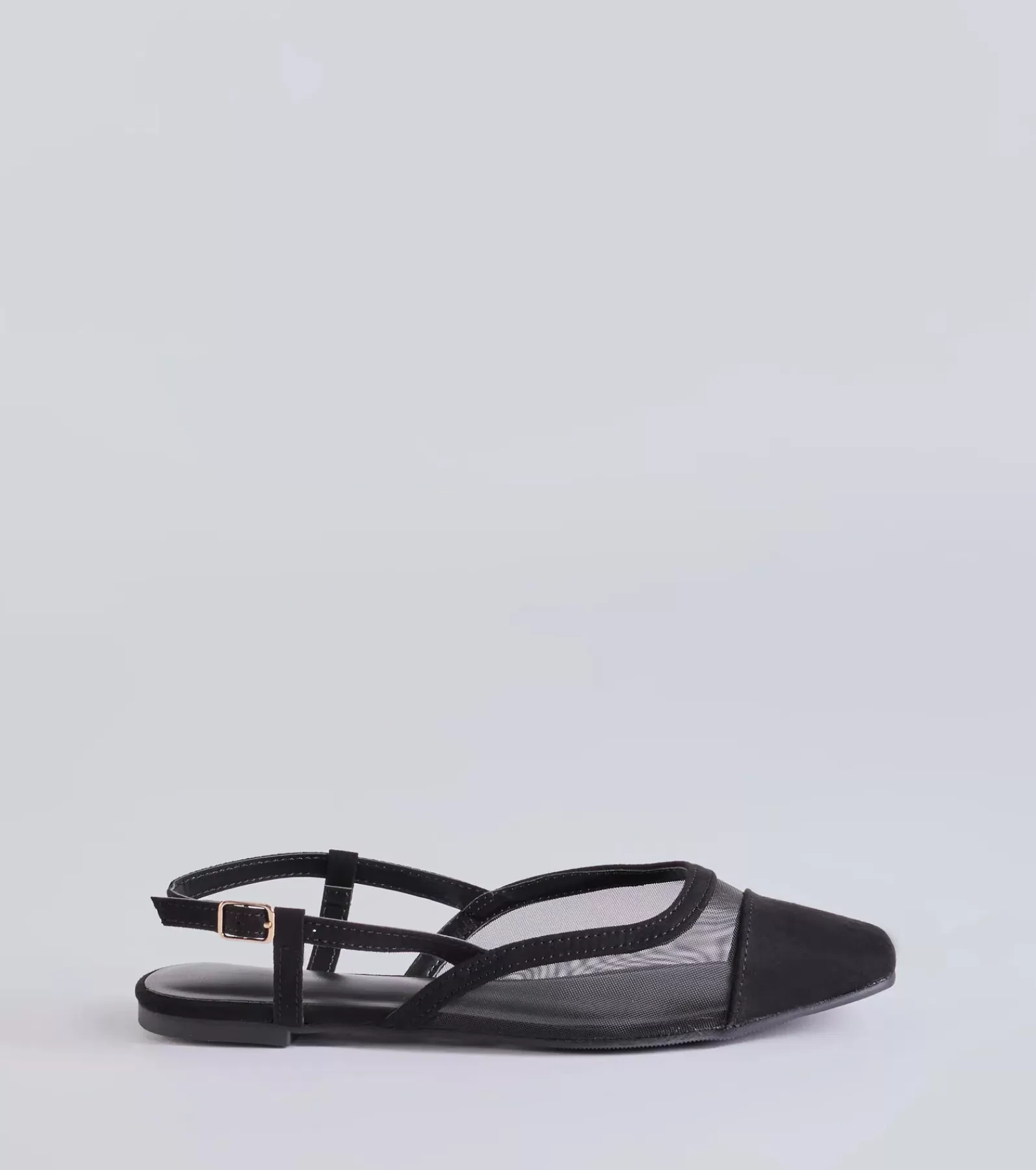Windsor Flats & Sneakers*Classically Chic Slingback Colorblock Ballet Flats