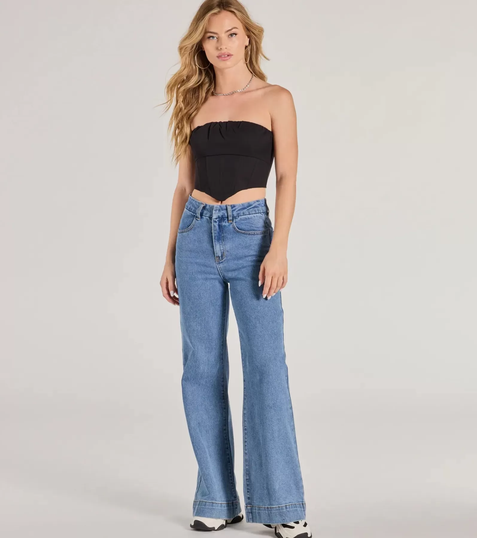 Windsor Going-Out Tops | Corset & Bustier Tops*Corset With The Program Strapless Crop Top