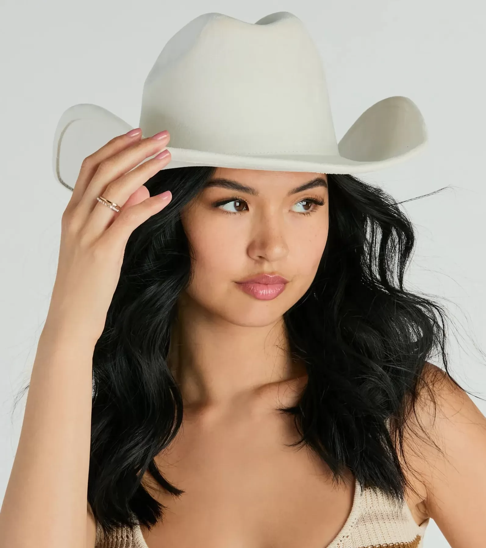 Windsor Hats*Cowgirl Cutie Faux Wool Hat