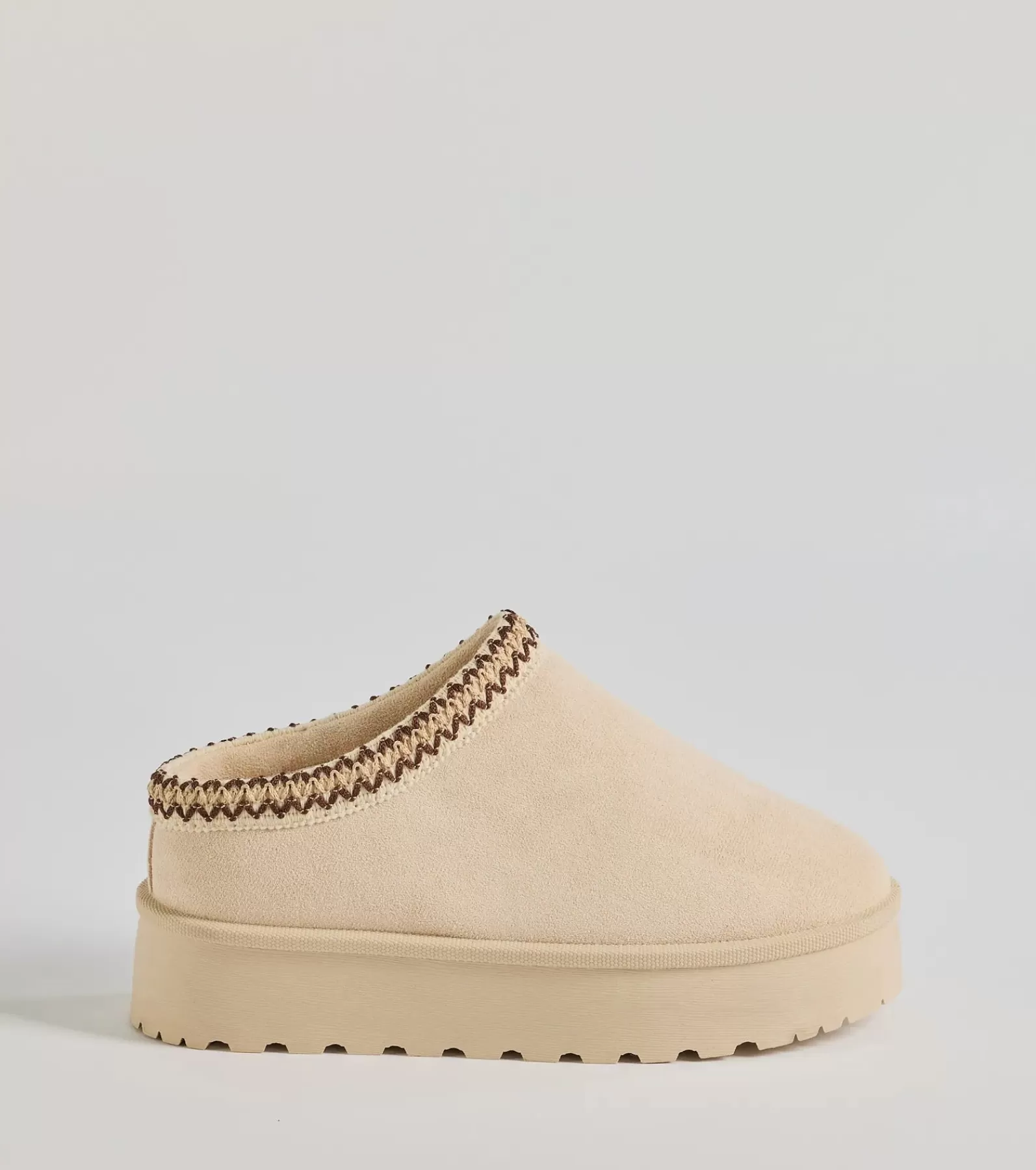 Windsor Platform Shoes | Flats & Sneakers*Cozy Glam Faux Suede Platform Slippers