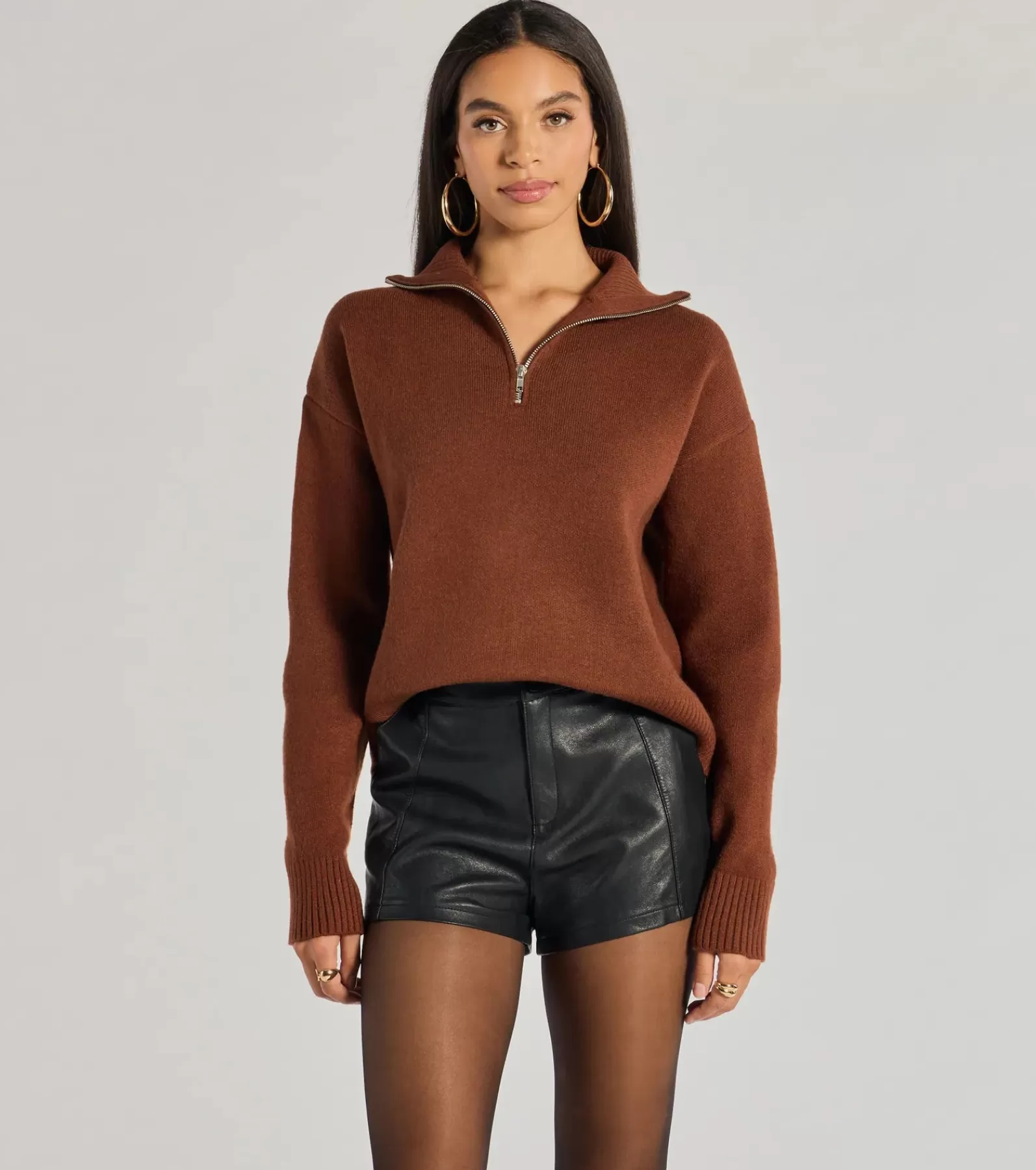 Windsor Sweaters & Cardigans | Long Sleeve Tops*Cozy Staple Ribbed Knit Pullover Sweater