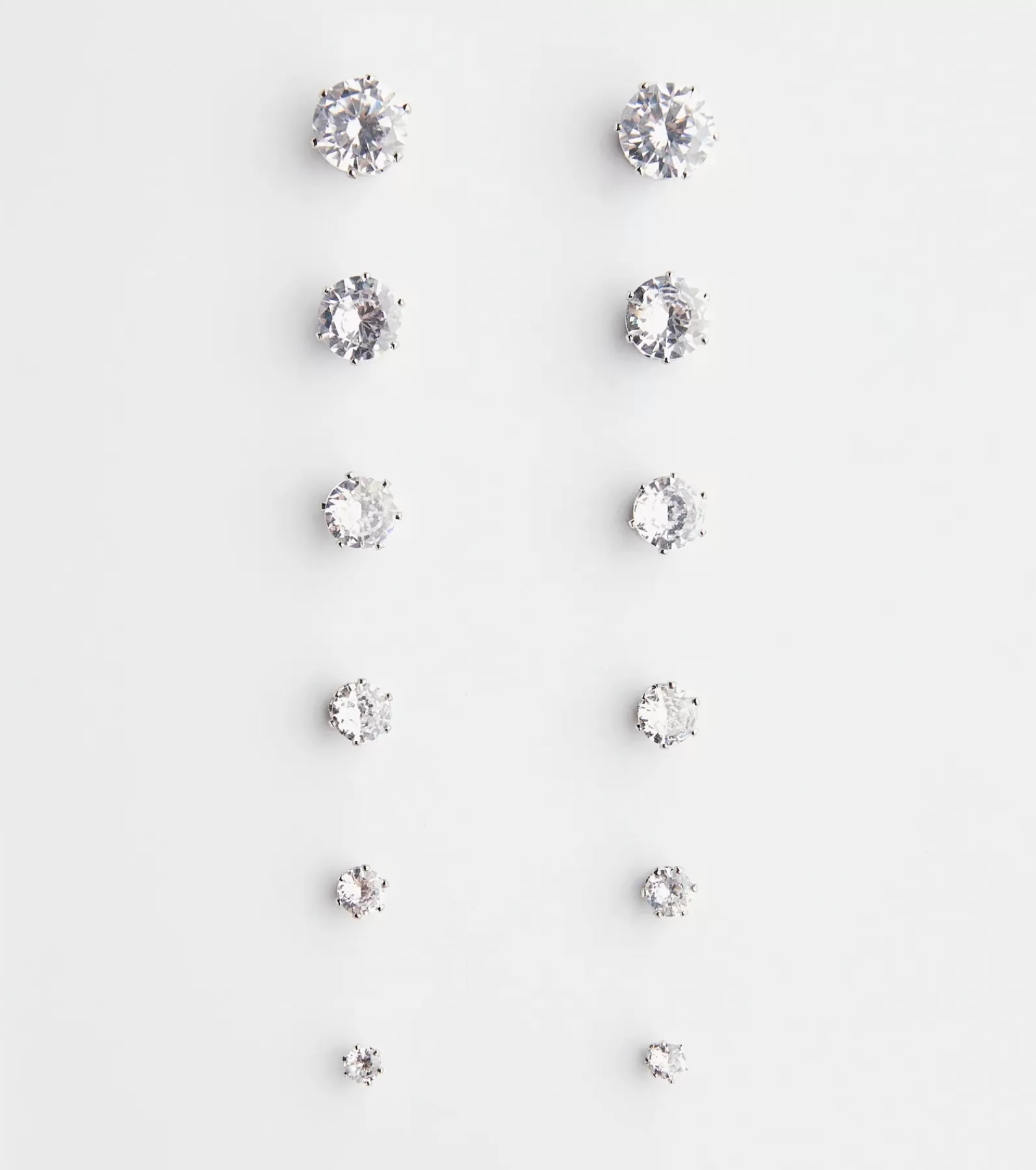 Windsor Earrings*Cubic Zirconia Studs Set