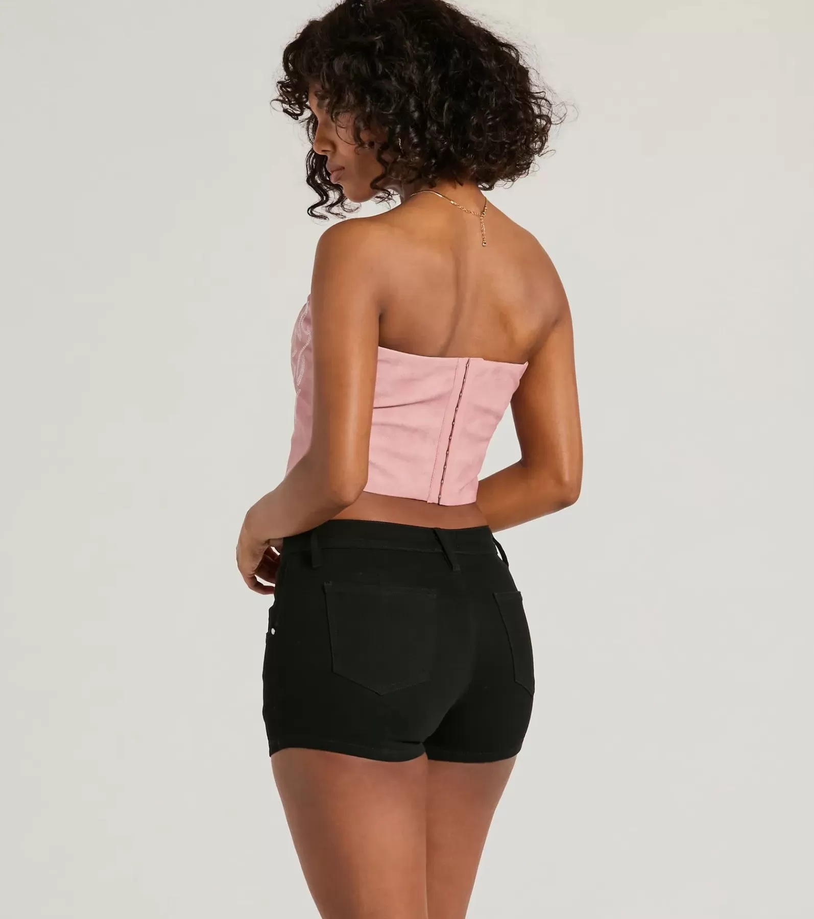 Windsor Going-Out Tops | Corset & Bustier Tops*Cute Country Look Western Faux Leather Corset Top