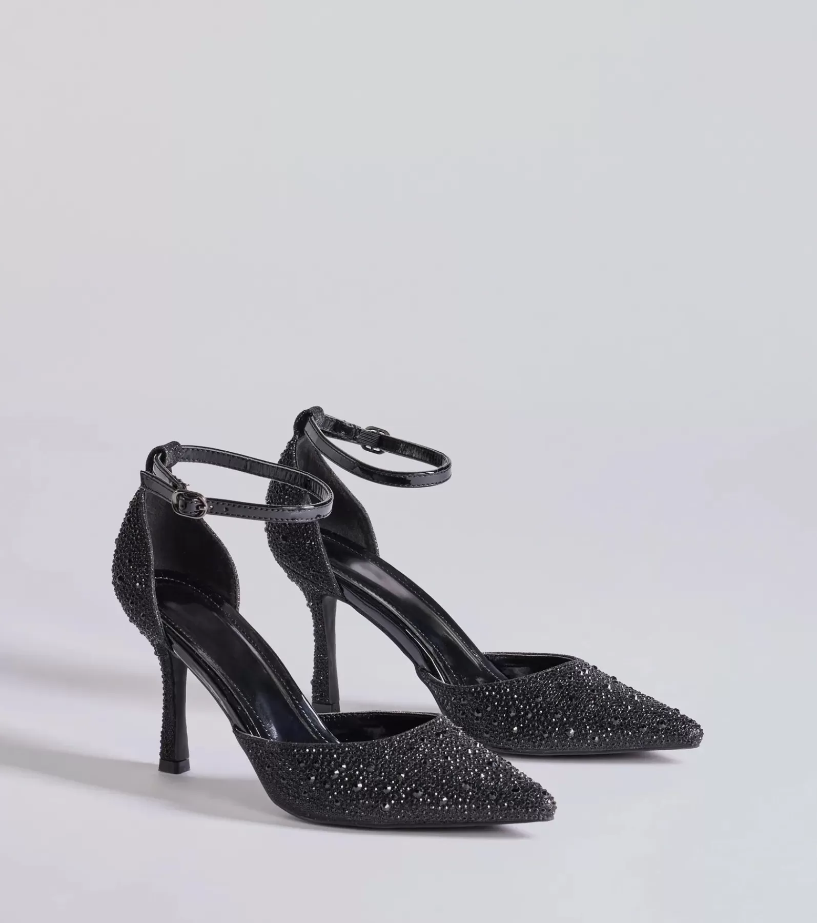 Windsor Nye Outfits | Stilettos*Dazzle And Stun Rhinestone Stiletto Pumps