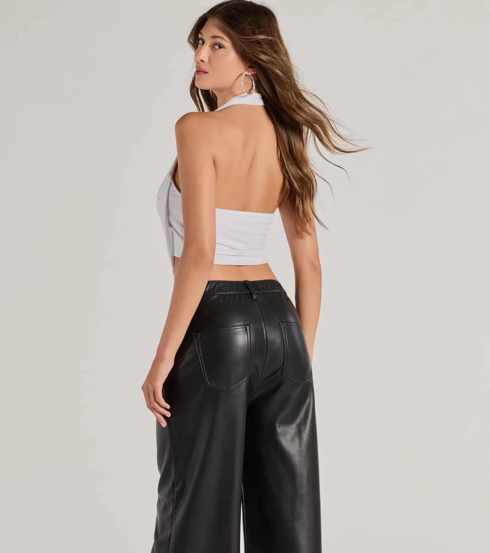 Windsor Going-Out Tops | Crop Tops*Dazzle Nights Sleeveless Rhinestone Crop Top