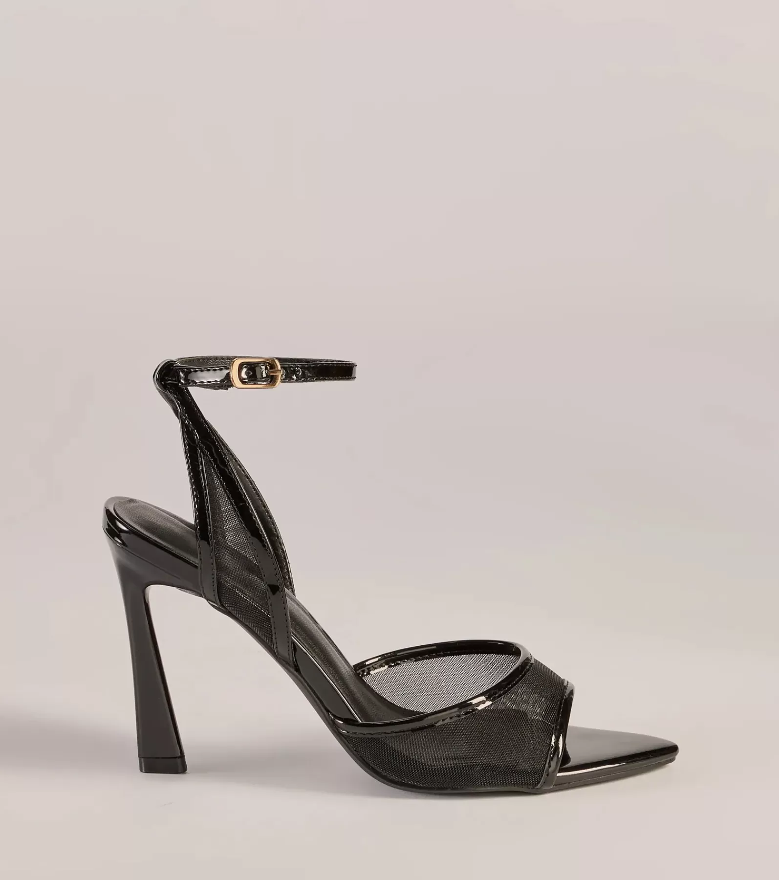 Windsor Stilettos | Sandals*Edgy Glam Stiletto Mesh Heels