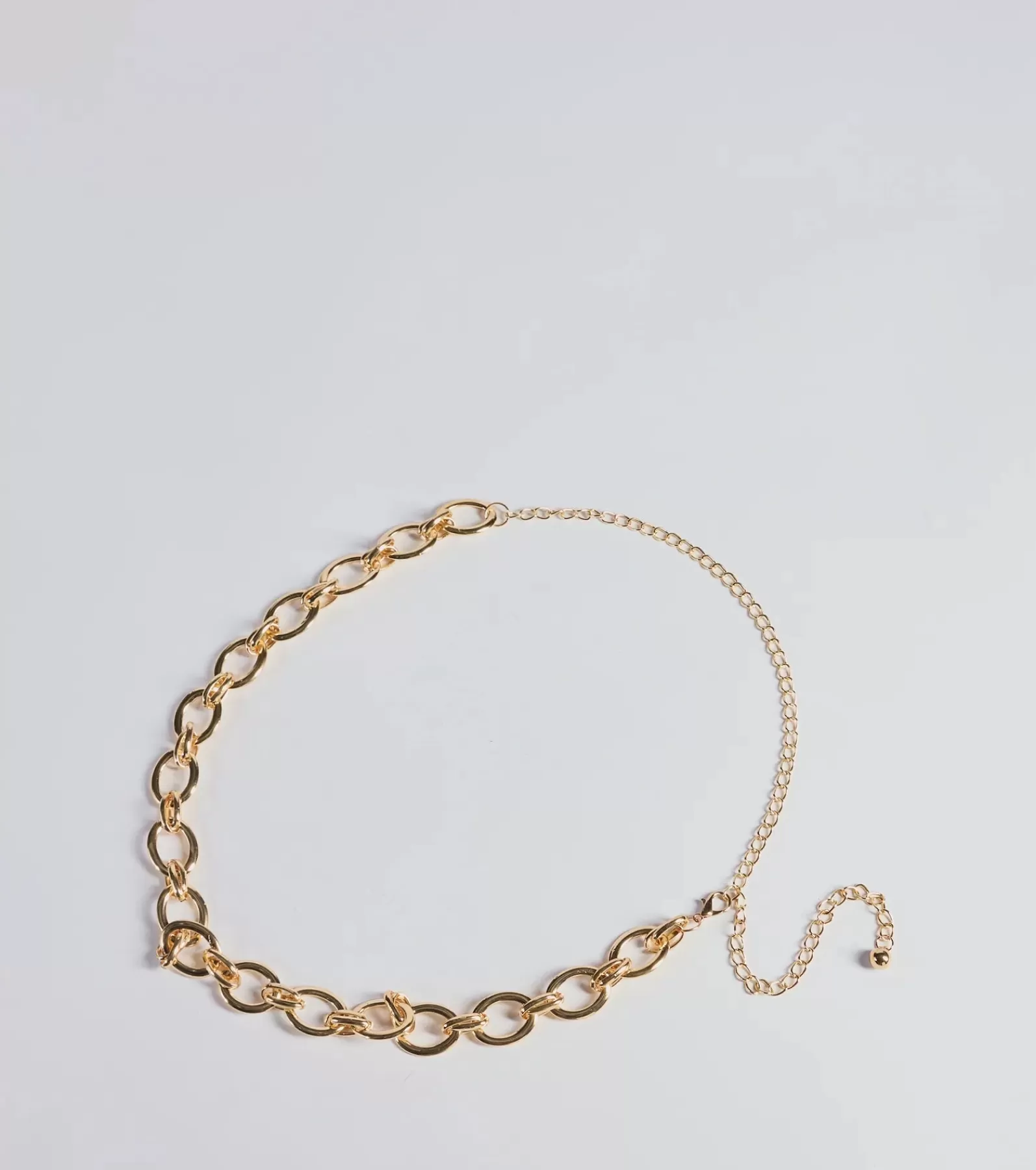 Windsor Belts*Edgy Vibes Chunky Chain Link Metal Belt