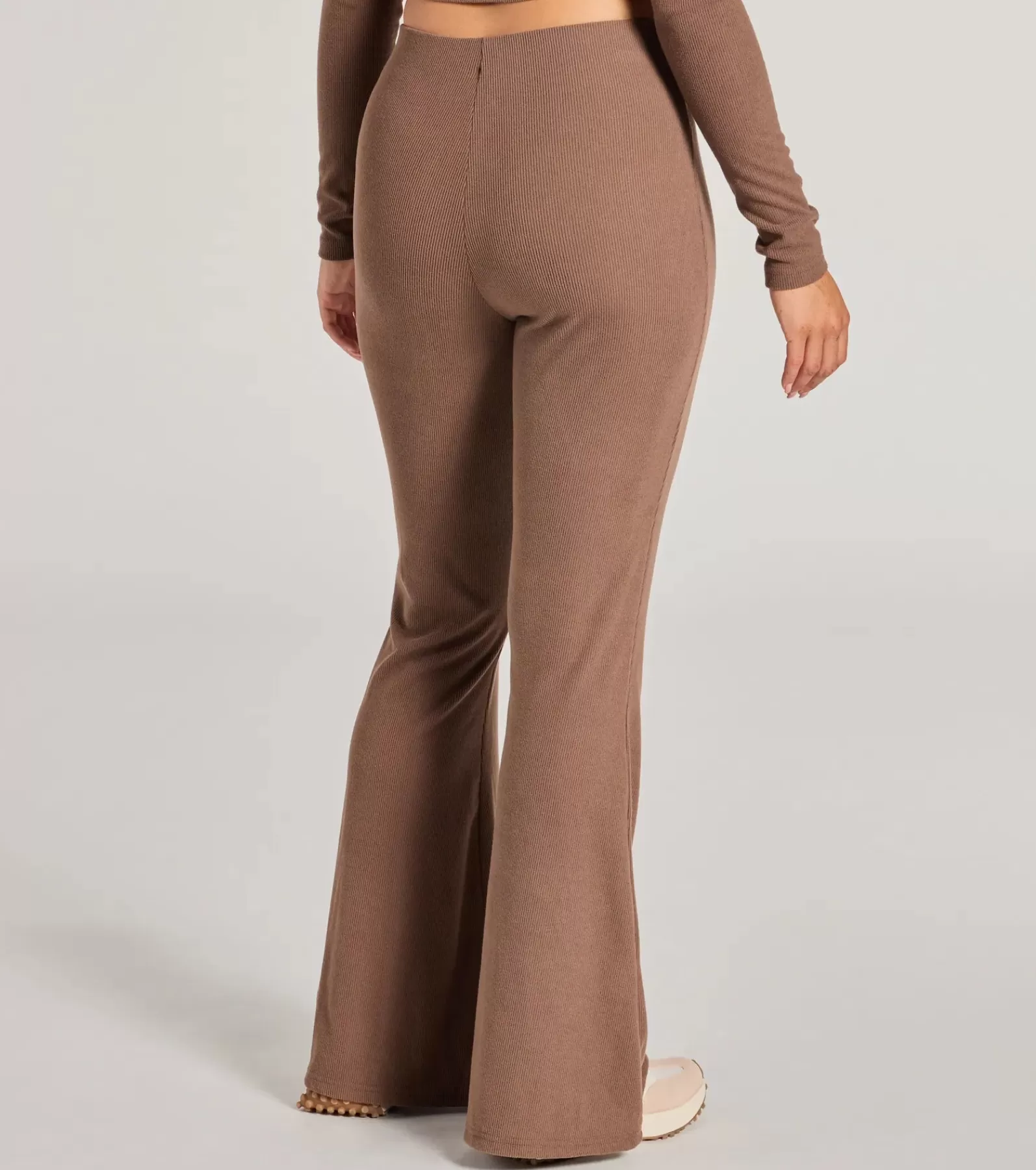 Windsor All Matching Sets | Flare Pants*Feelin' Comfy Ribbed Knit Flare Pants