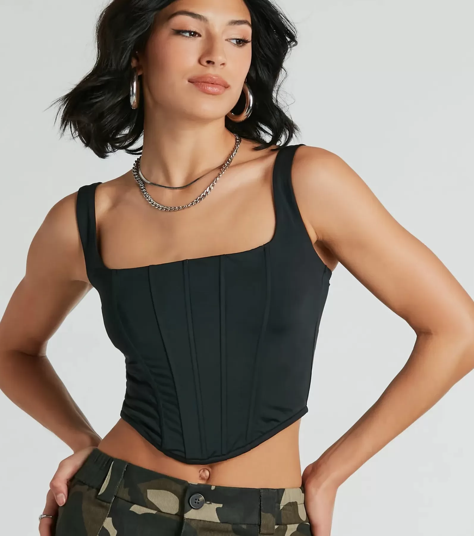 Windsor Smooth Collection | Going-Out Tops*Flawless Energy Smooth Knit Corset Top