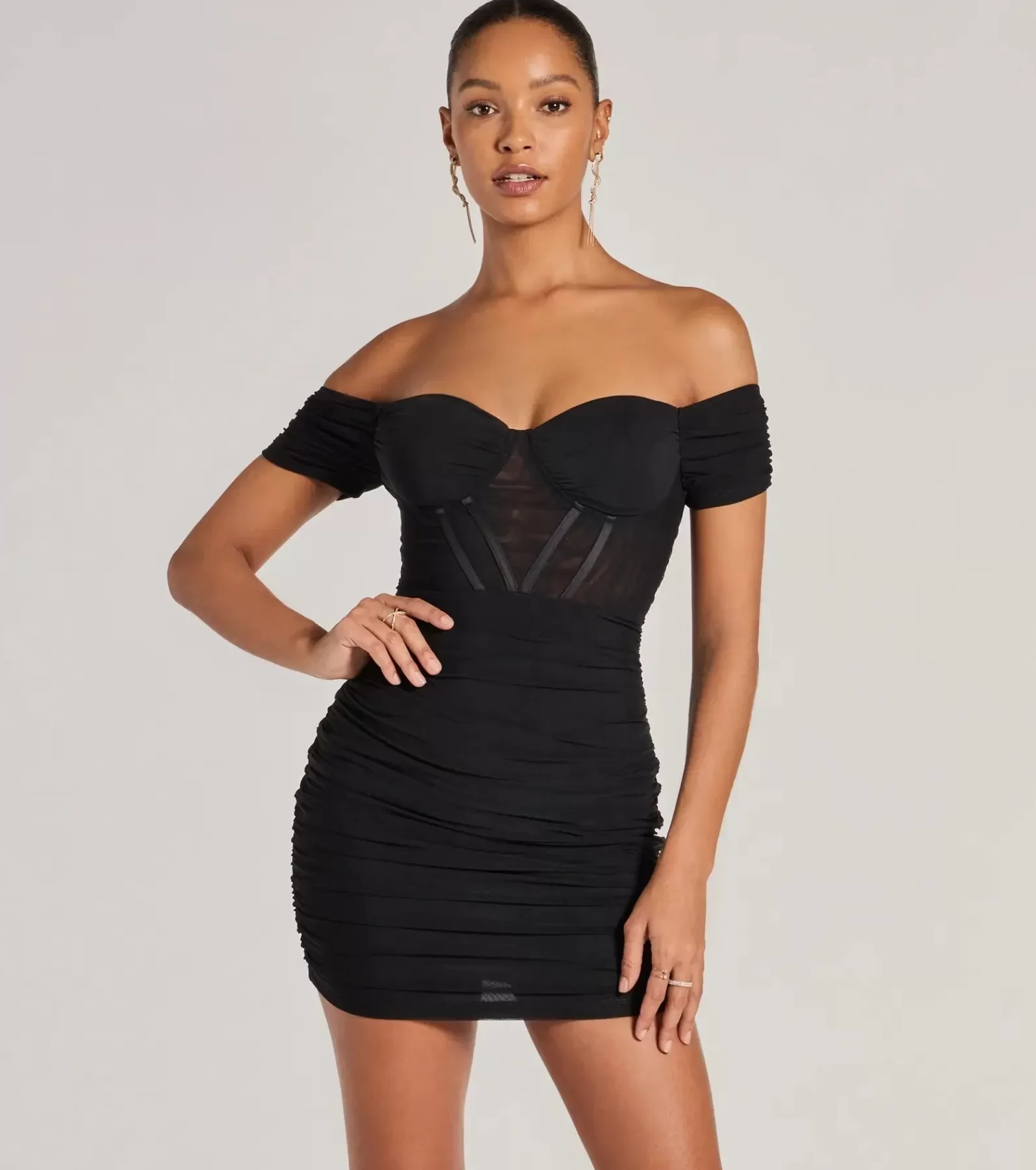 Windsor Rehearsal | Bridal Shower*Flawless 'Fit Corset Bodycon Mini Dress