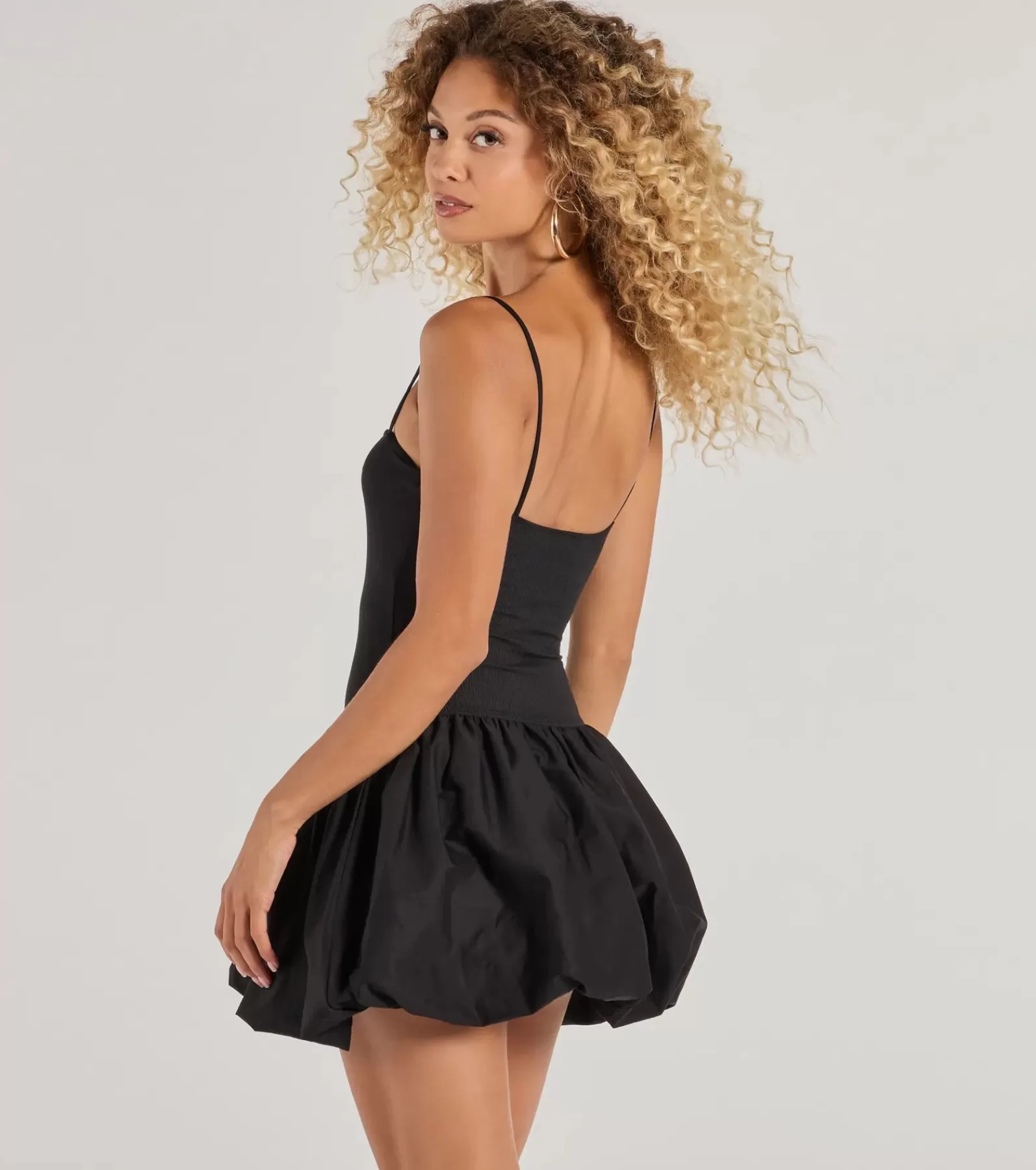 Windsor Skater Dresses | Casual Dresses*Flirty Babe Drop Waist Bubble Hem Skater Dress