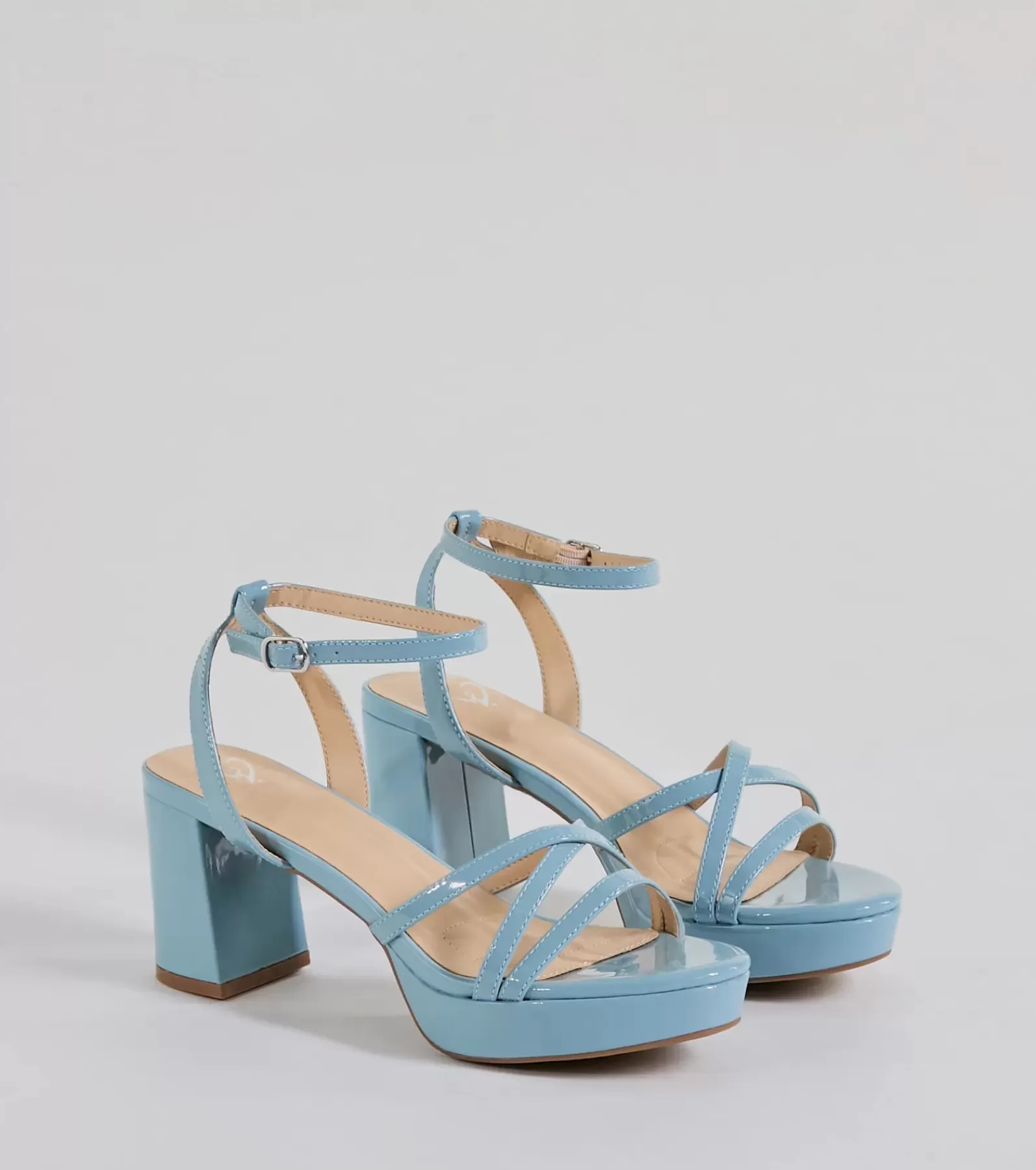 Windsor Platform Shoes | Sandals*Flirty Sophistication Strappy Platform Block Heels