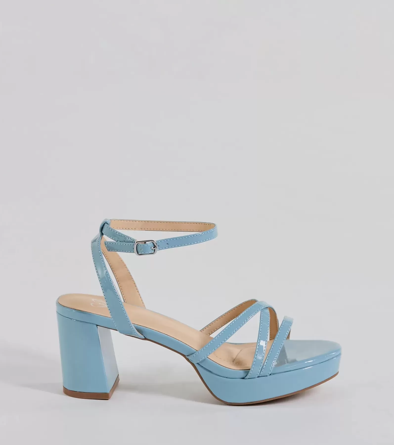 Windsor Platform Shoes | Sandals*Flirty Sophistication Strappy Platform Block Heels