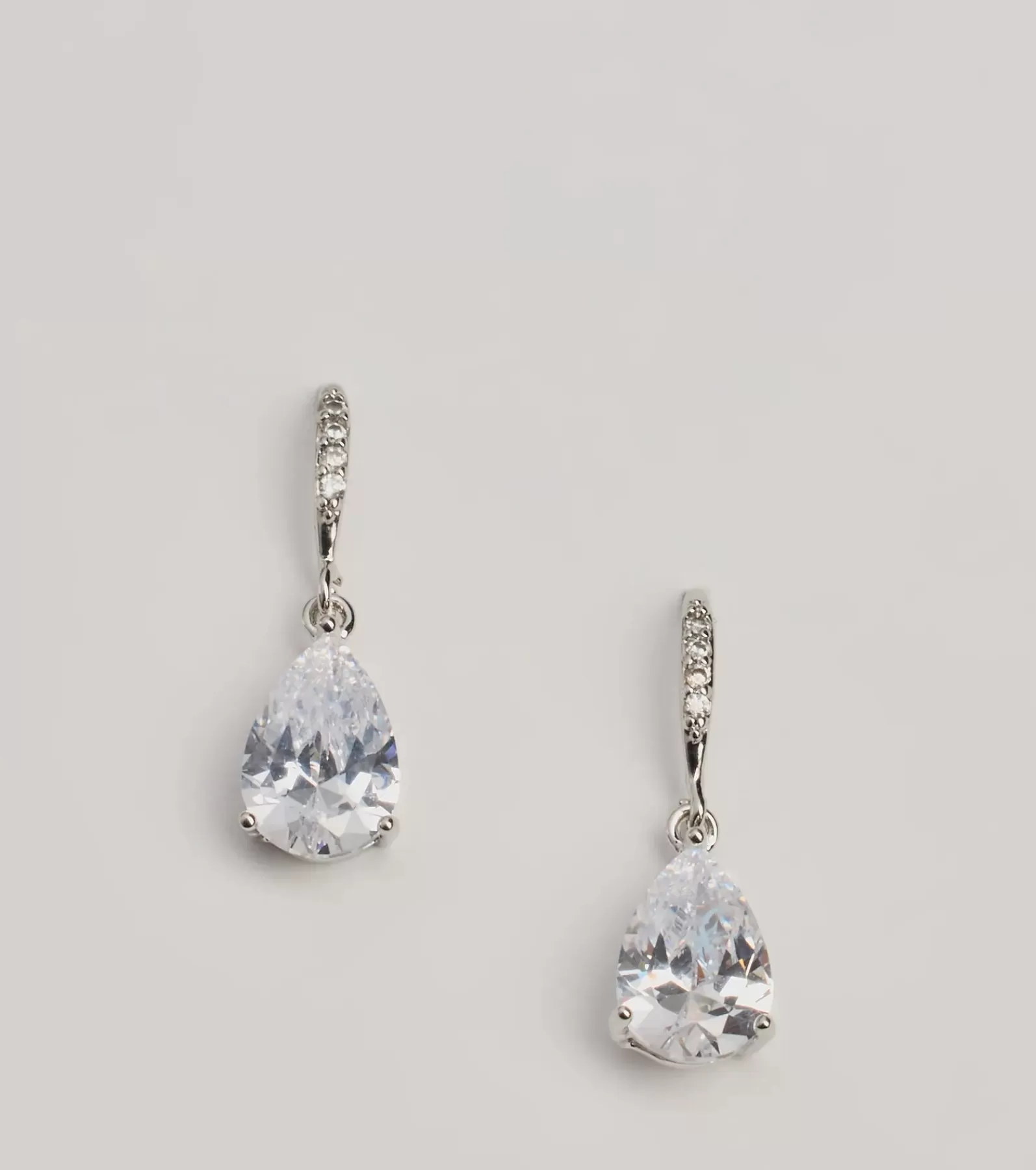 Windsor Earrings | All Accessories*Glam Looks Teardrop Cubic Zirconia Earrings