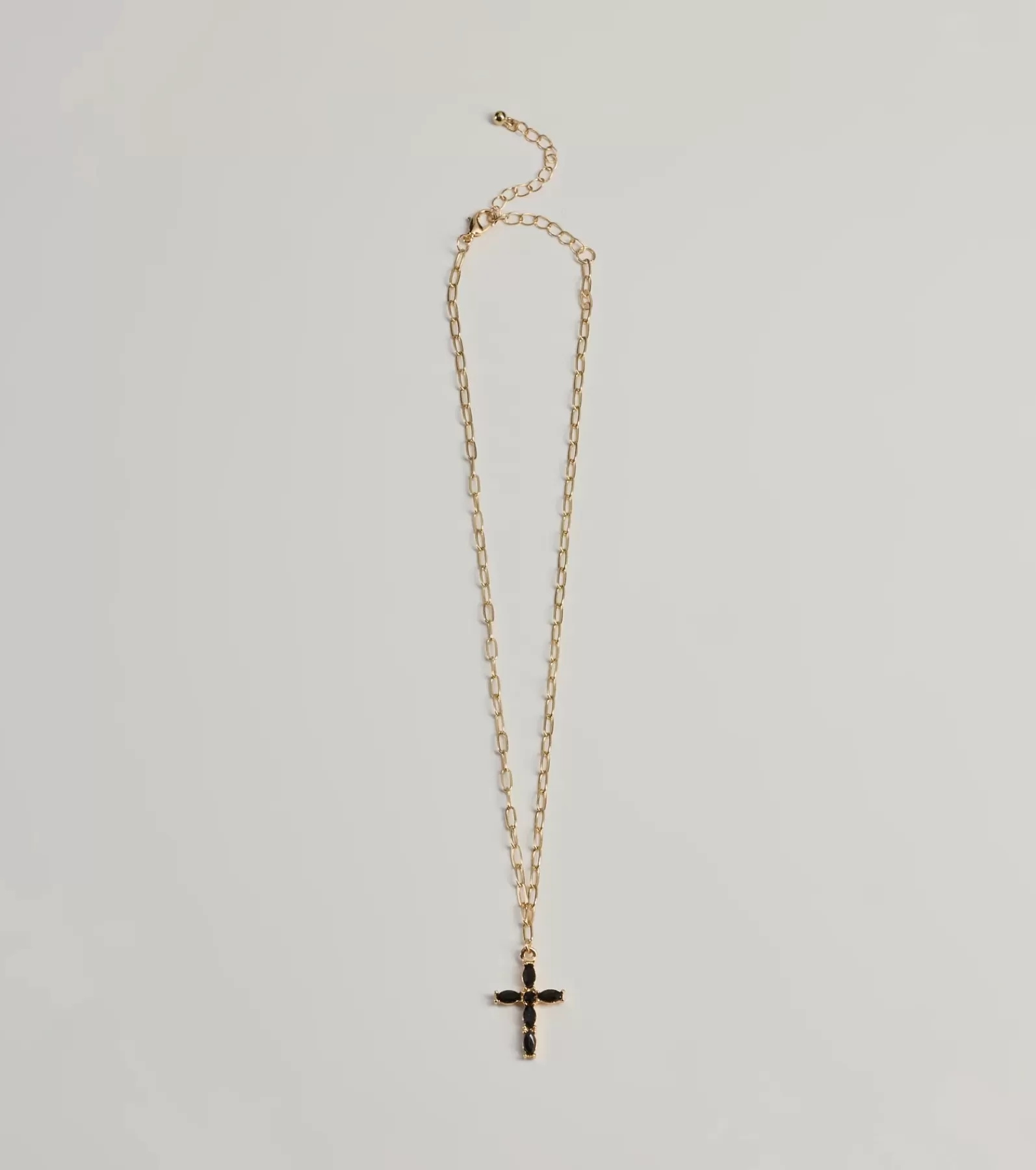 Windsor Necklaces & Chokers | All Accessories*Glam Trend Gemstone Cross Chain Necklace