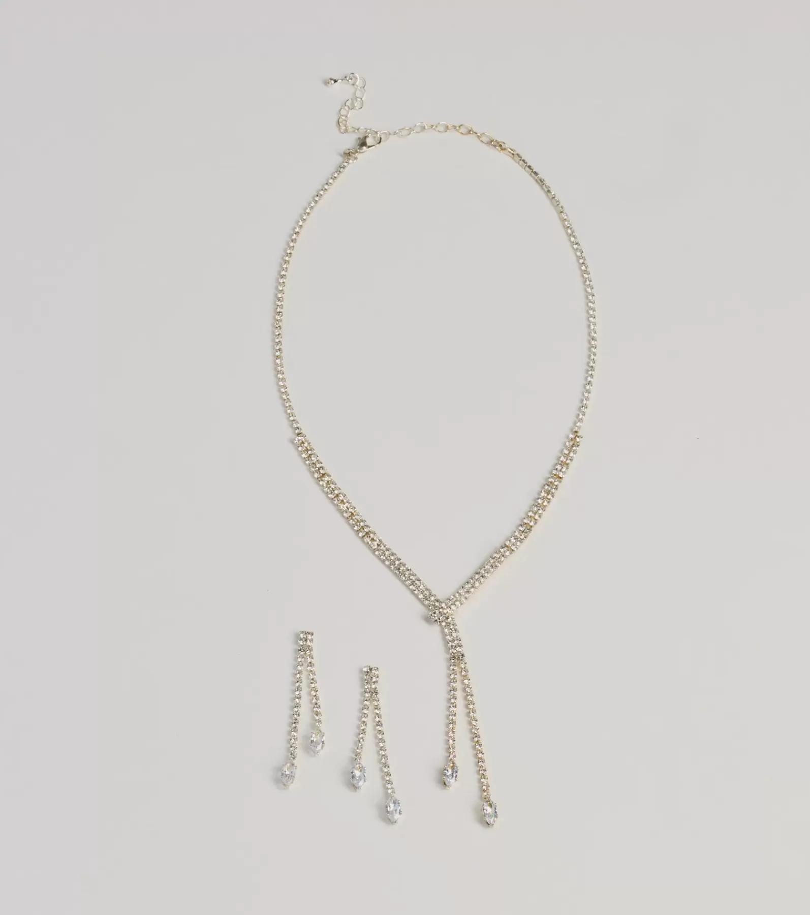Windsor Necklaces & Chokers | All Accessories*Gleaming Luxe Rhinestone Necklace Set