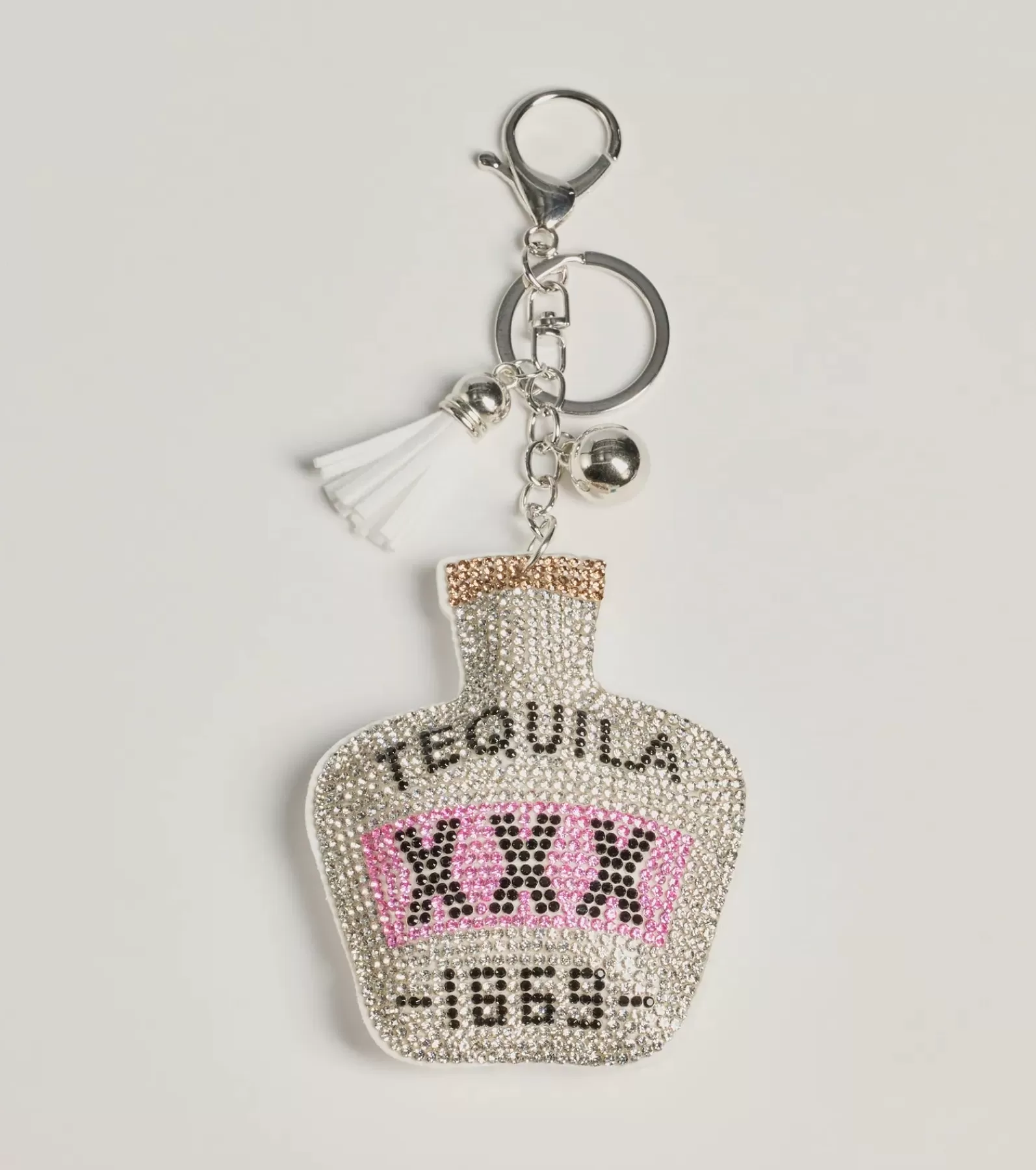 Windsor All Accessories*Glitzy Rhinestone Tequila Bottle Charm Keychain