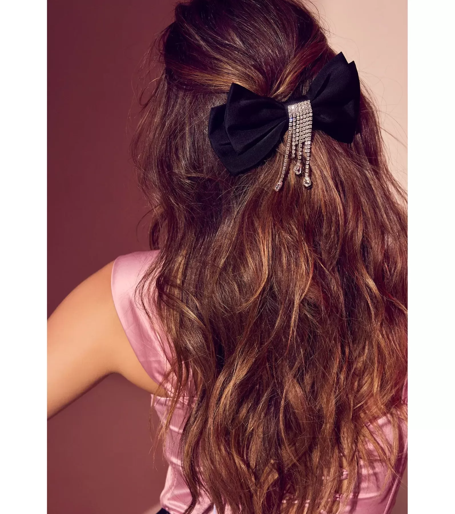 Windsor Beauty & Hair Accessories | All Accessories*Graceful Glamour Satin Hair Bow Clip