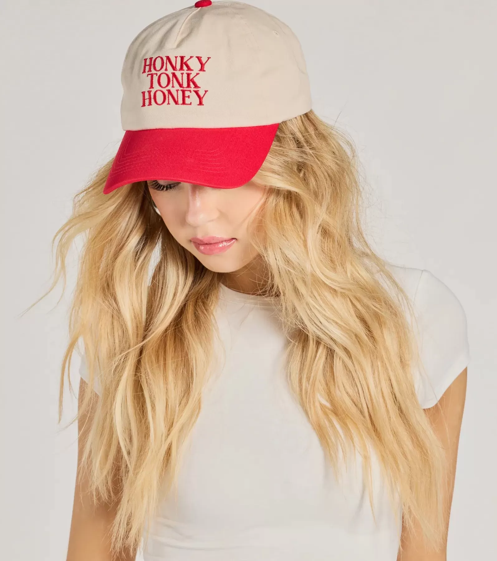 Windsor Hats*Honky Tonk Honey Two-Tone Baseball Cap
