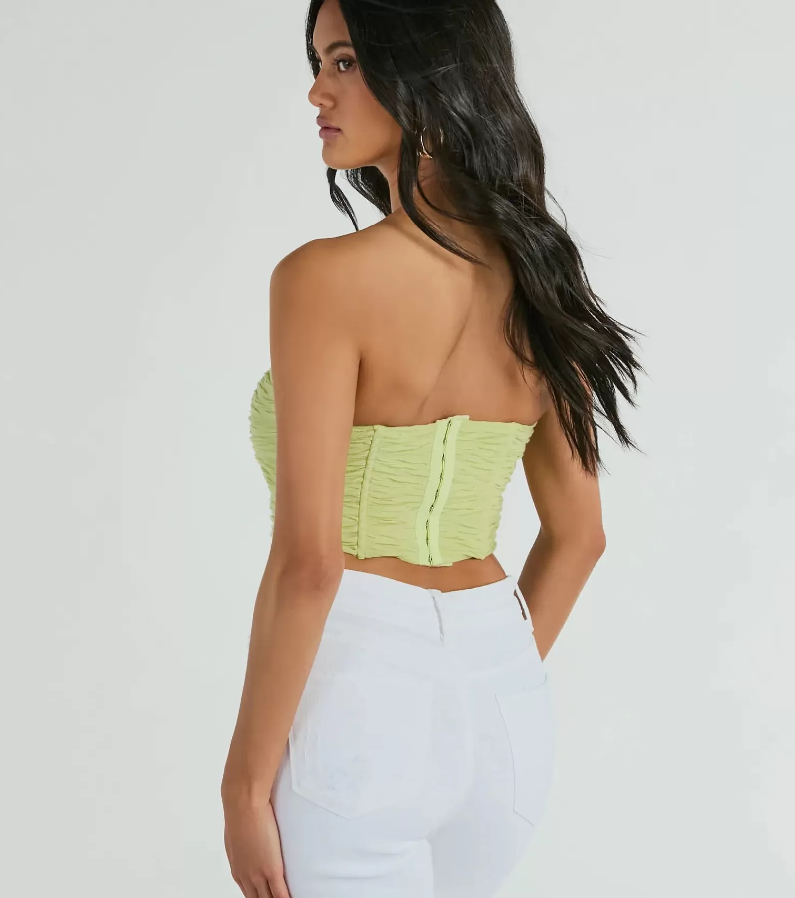Windsor Going-Out Tops | Corset & Bustier Tops*In The Spotlight Strapless Ruched Corset Top