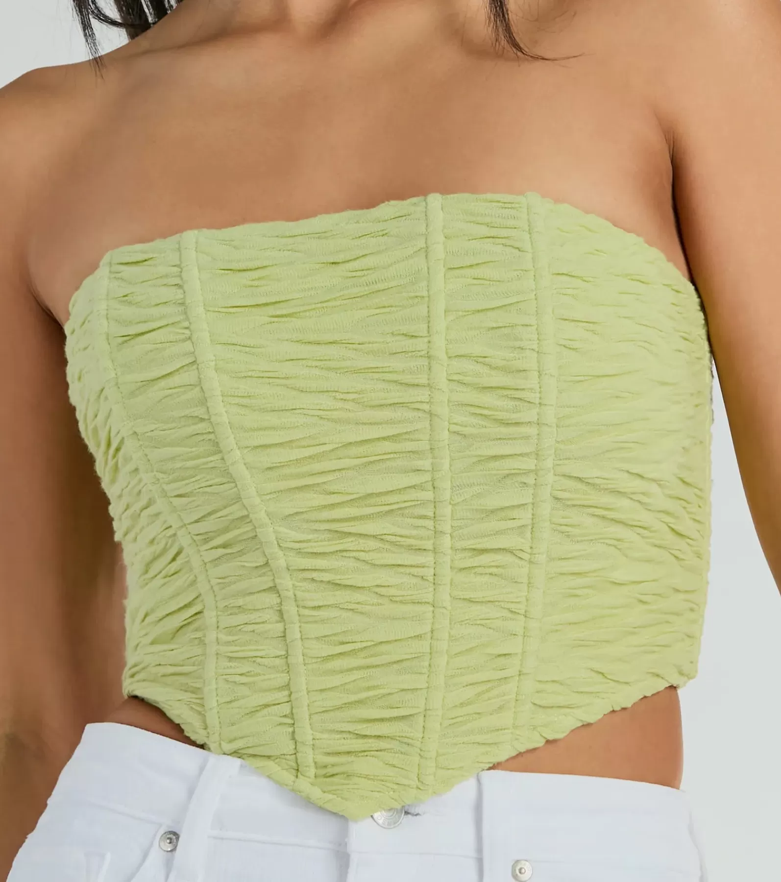Windsor Going-Out Tops | Corset & Bustier Tops*In The Spotlight Strapless Ruched Corset Top