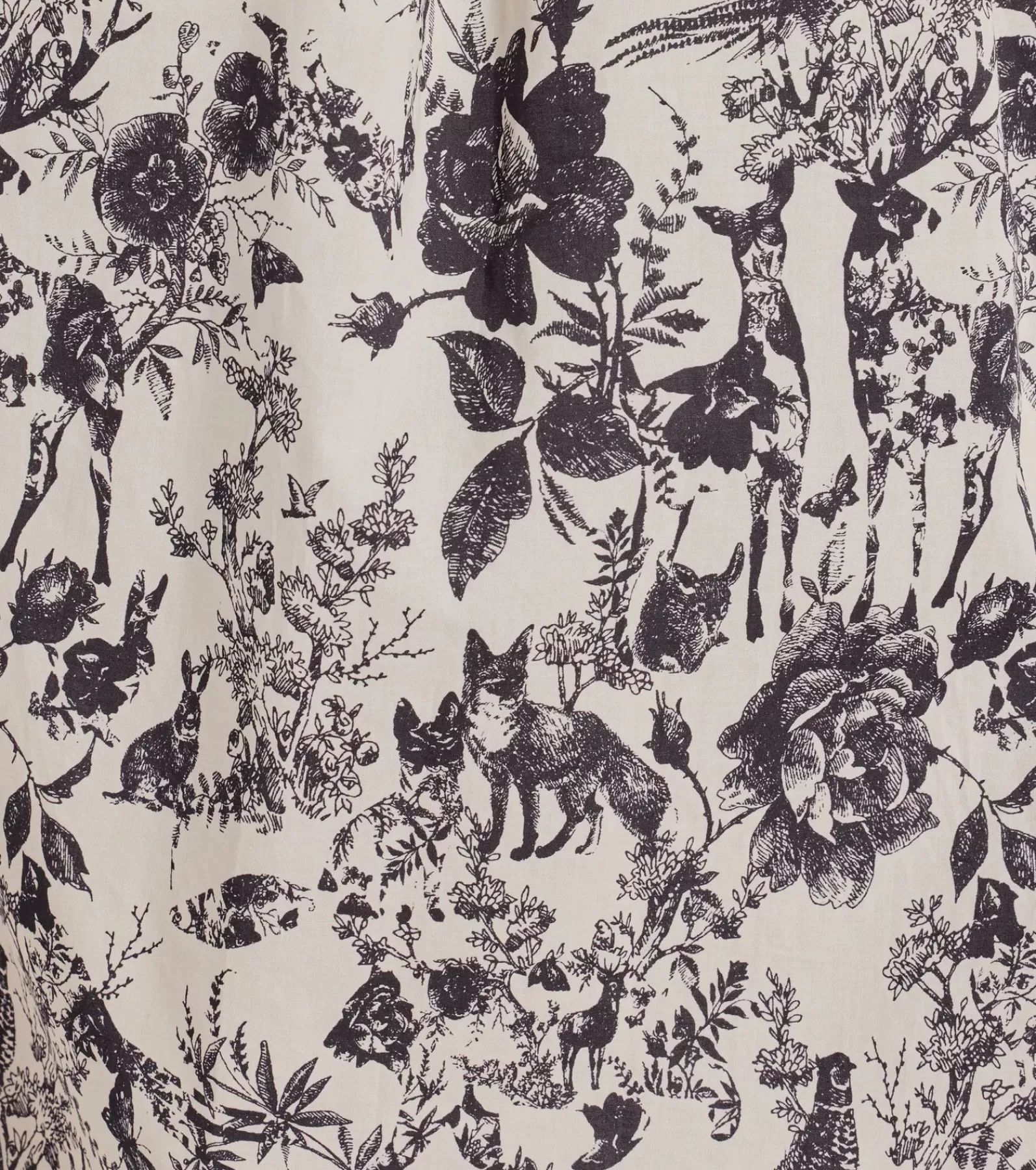 Windsor Sundresses*Into The Floral Forest Strapless A-Line Midi Dress