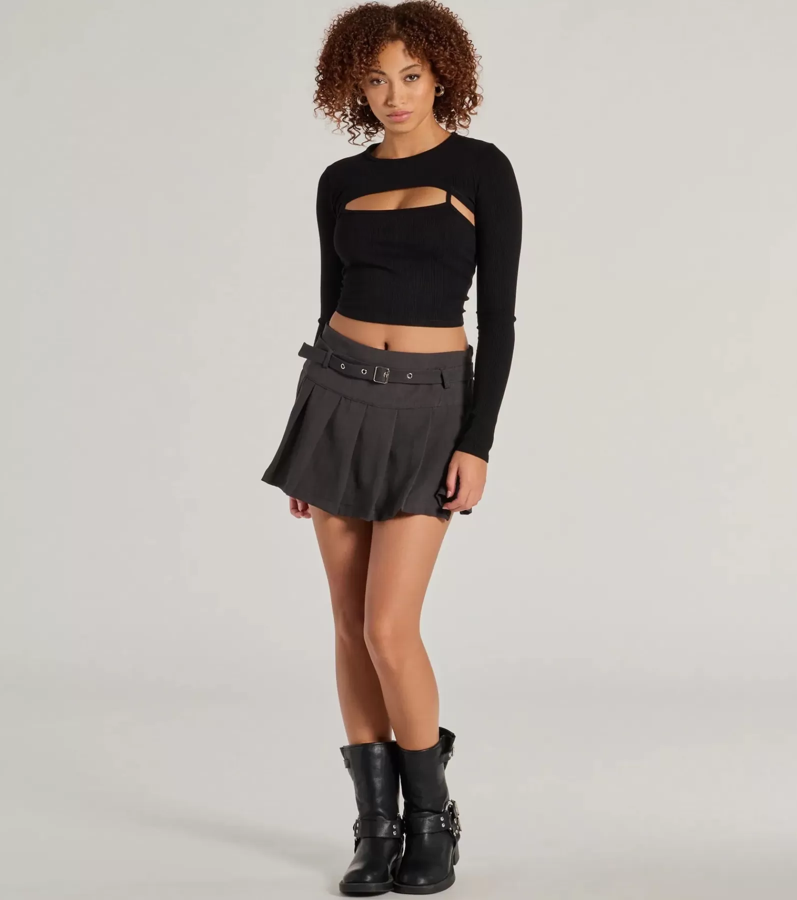 Windsor Shorts | Mini Skirts*It-Girl Attitude Drop Waist Pleated Skort