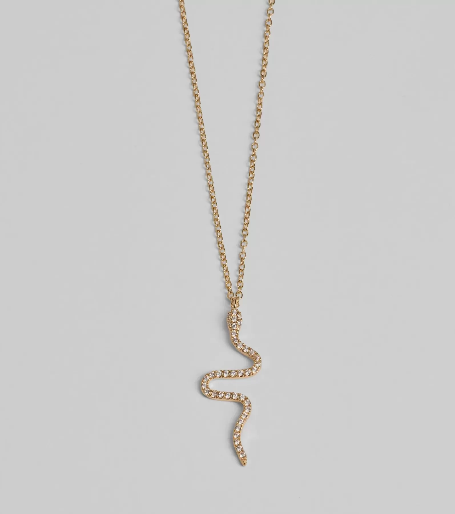 Windsor Necklaces & Chokers*Made You Rattle Rhinestone Snake Charm Necklace