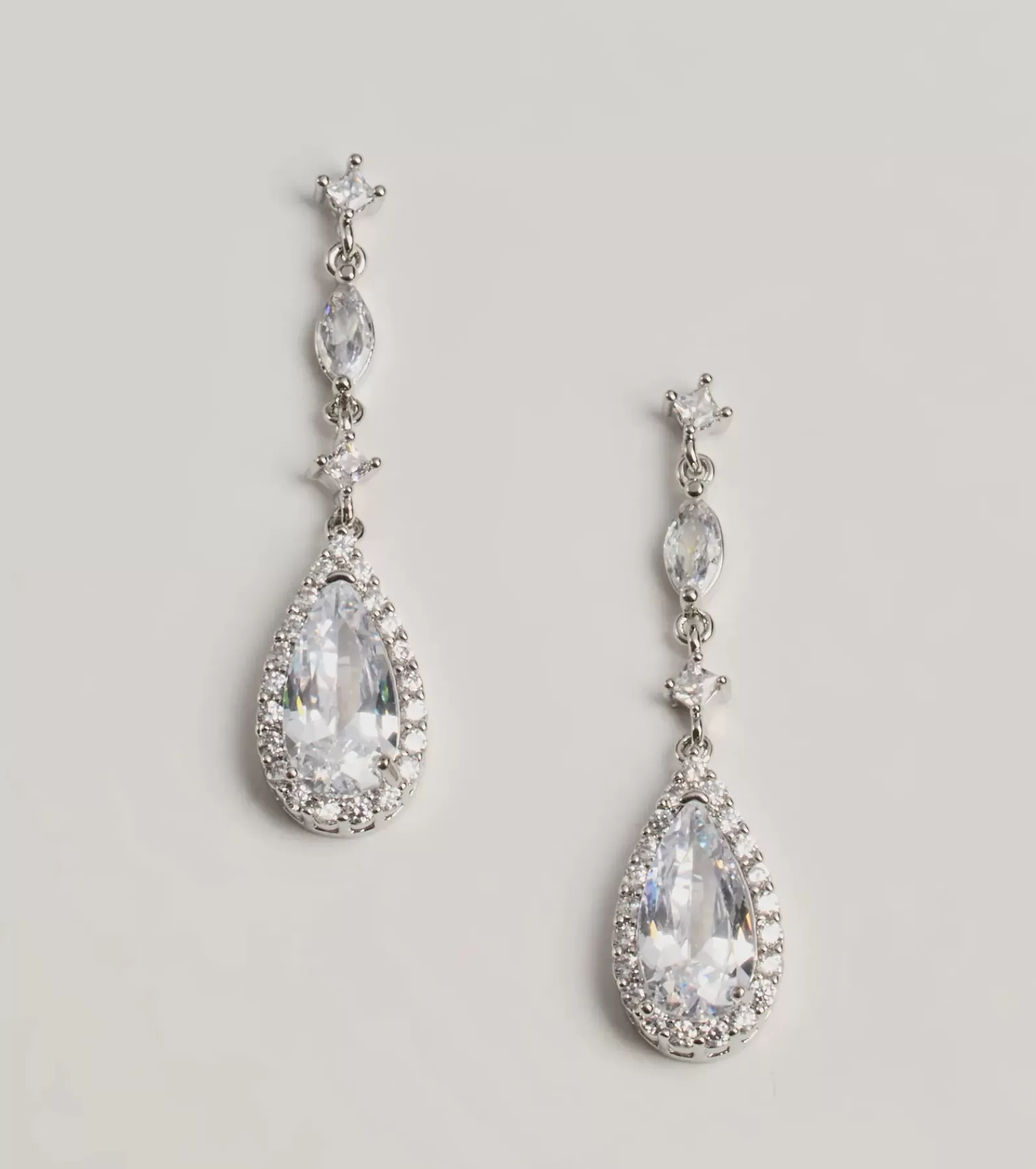 Windsor Earrings | Accessories*Memorable Dazzle Rhinestone Teardrop Earrings