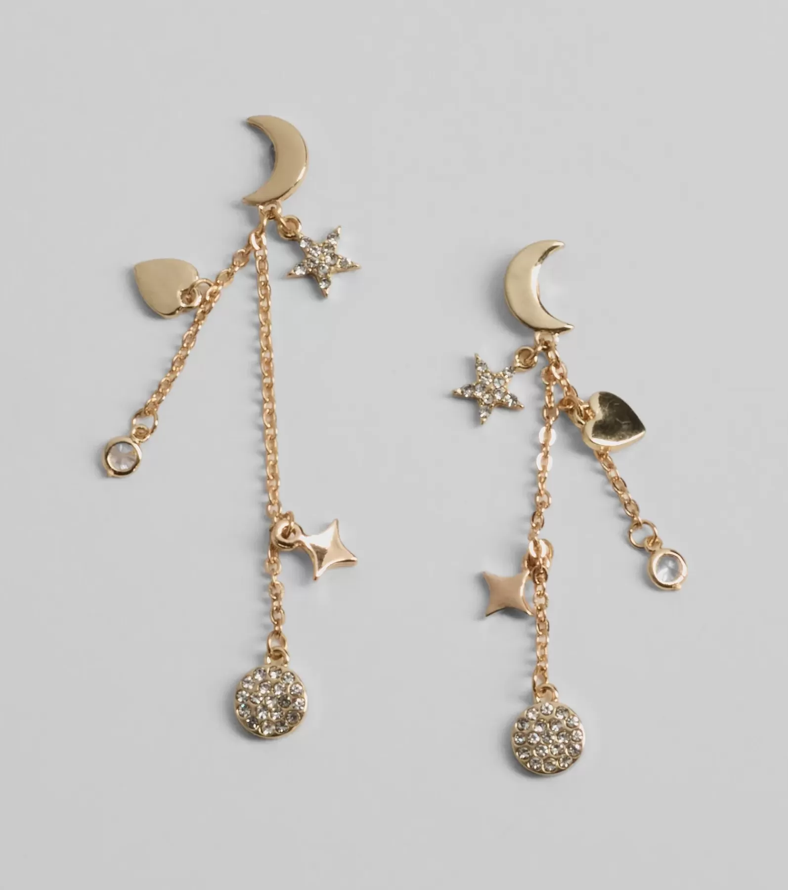 Windsor Earrings*Mystical Chic Celestial Rhinestone Earrings