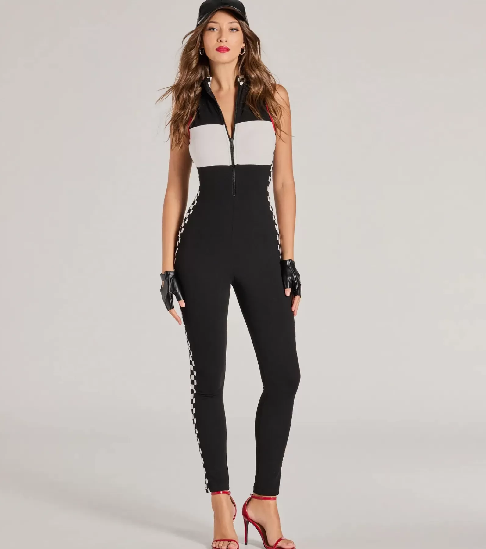 Windsor Pants*Nitro Speedster Sleeveless Checke Jumpsuit