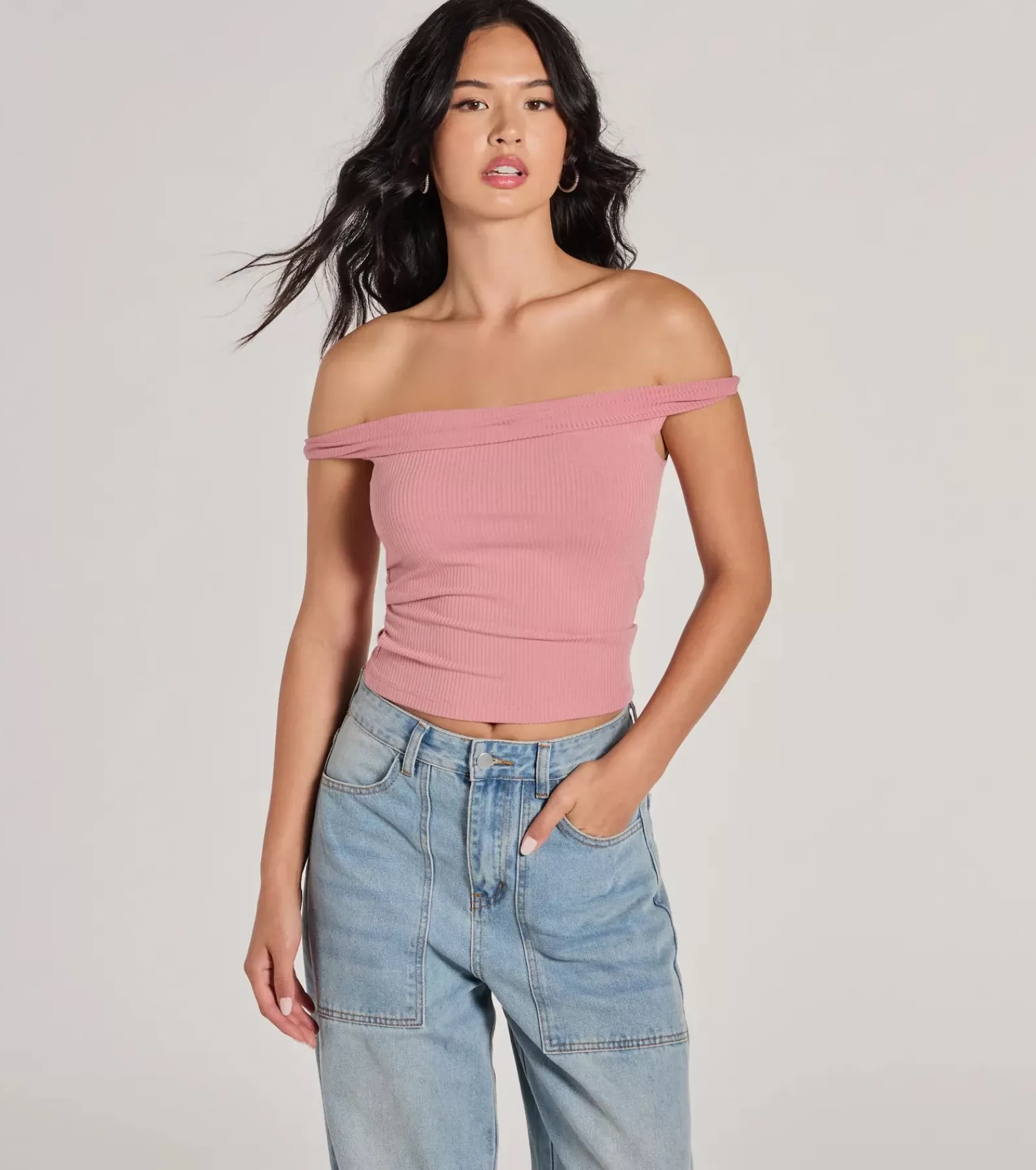 Windsor Off The Shoulder Tops | Going-Out Tops*Nothing Sweeter Off-The-Shoulder Crop Top