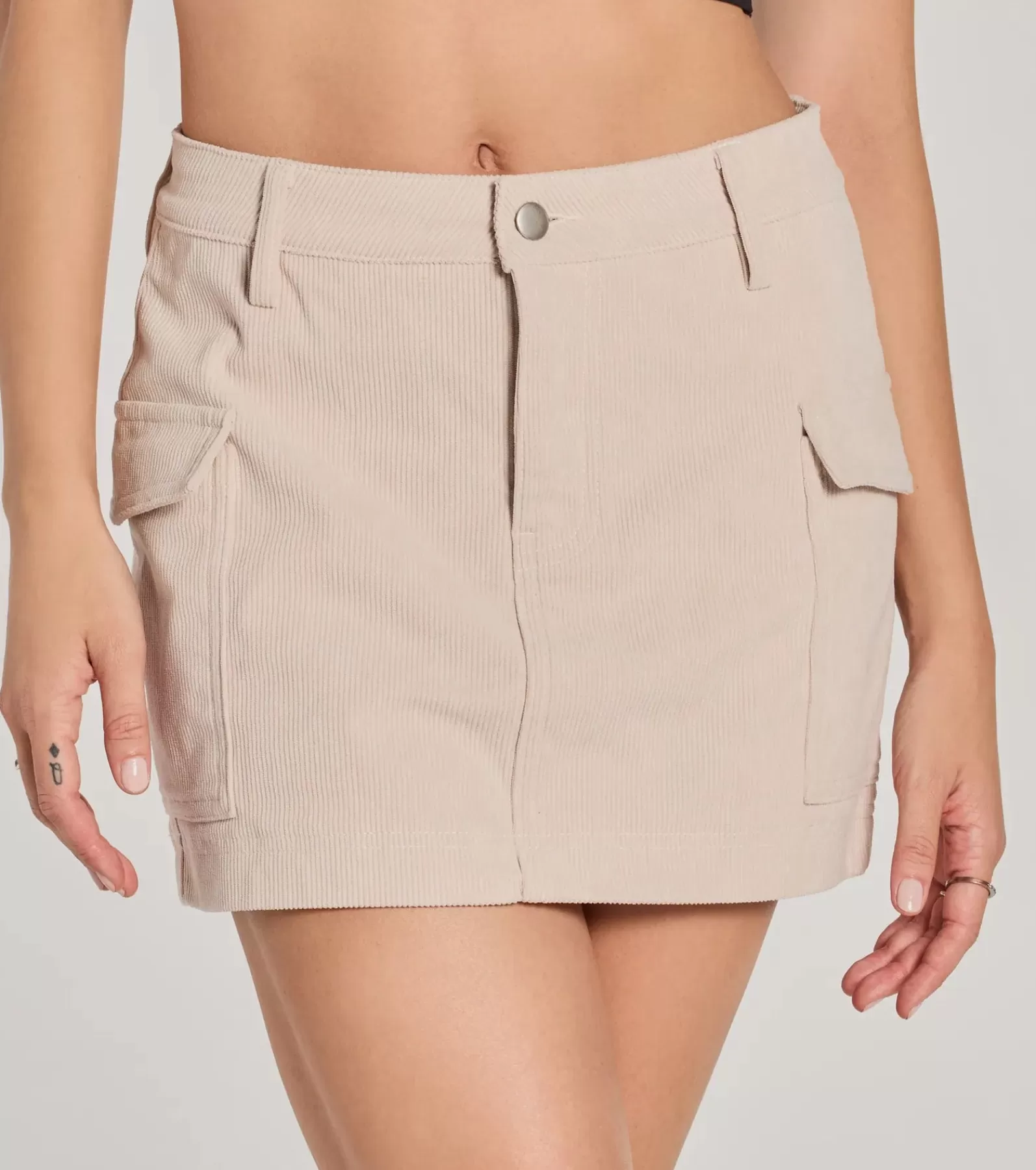 Windsor Shorts | Mini Skirts*Playful Feeling Cargo Corduroy Mini Skort